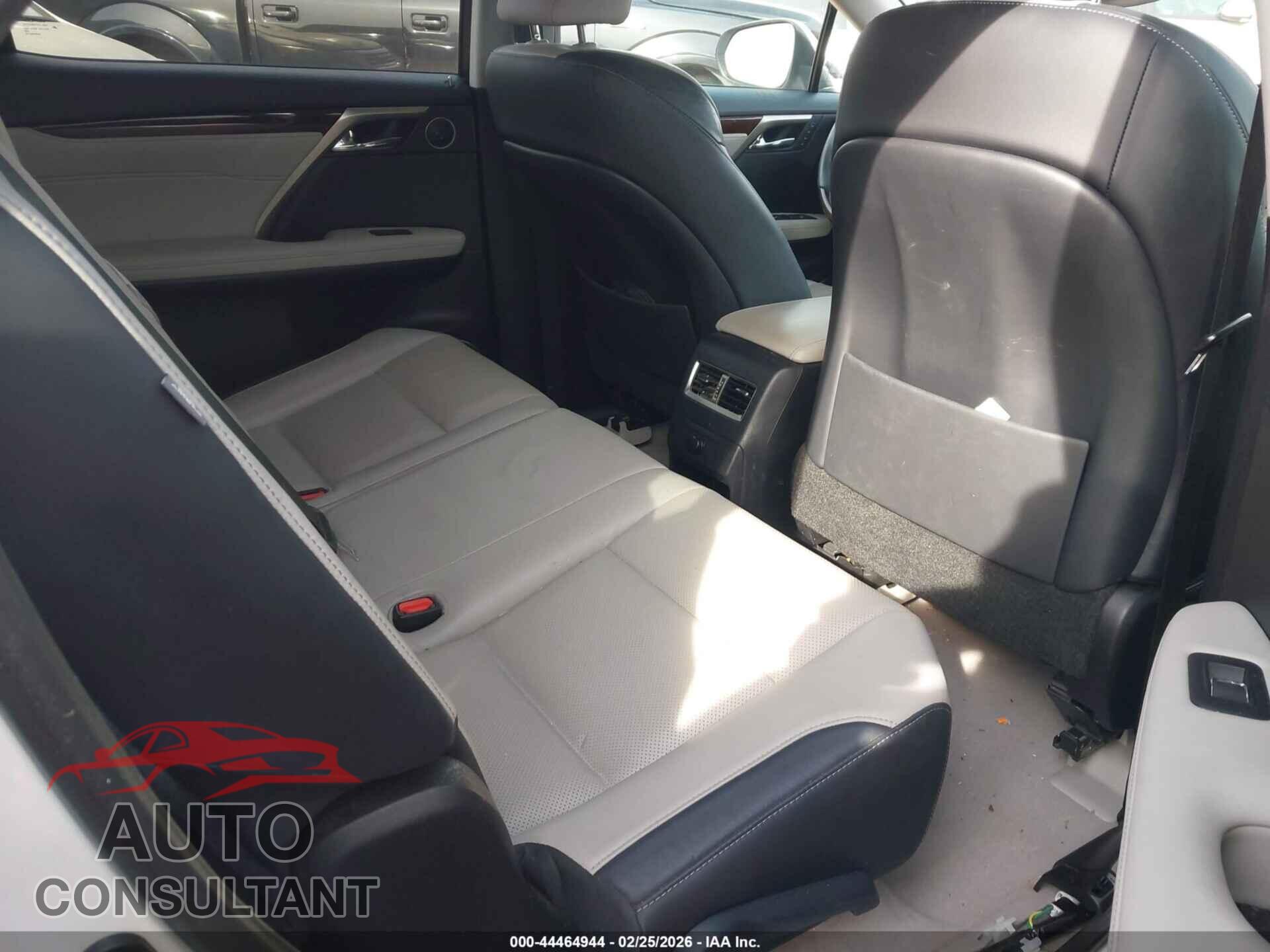 LEXUS RX 350 2017 - 2T2ZZMCA7HC066728