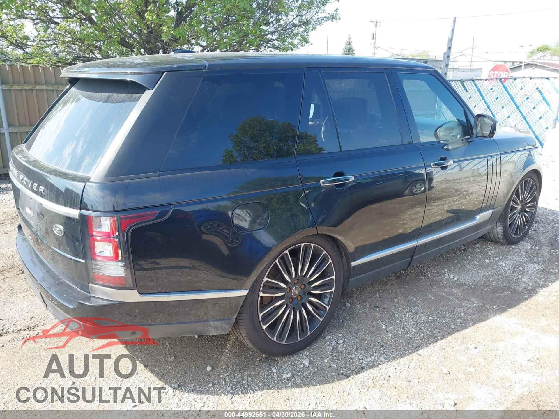 LAND ROVER RANGE ROVER 2015 - SALGV2TF3FA203469