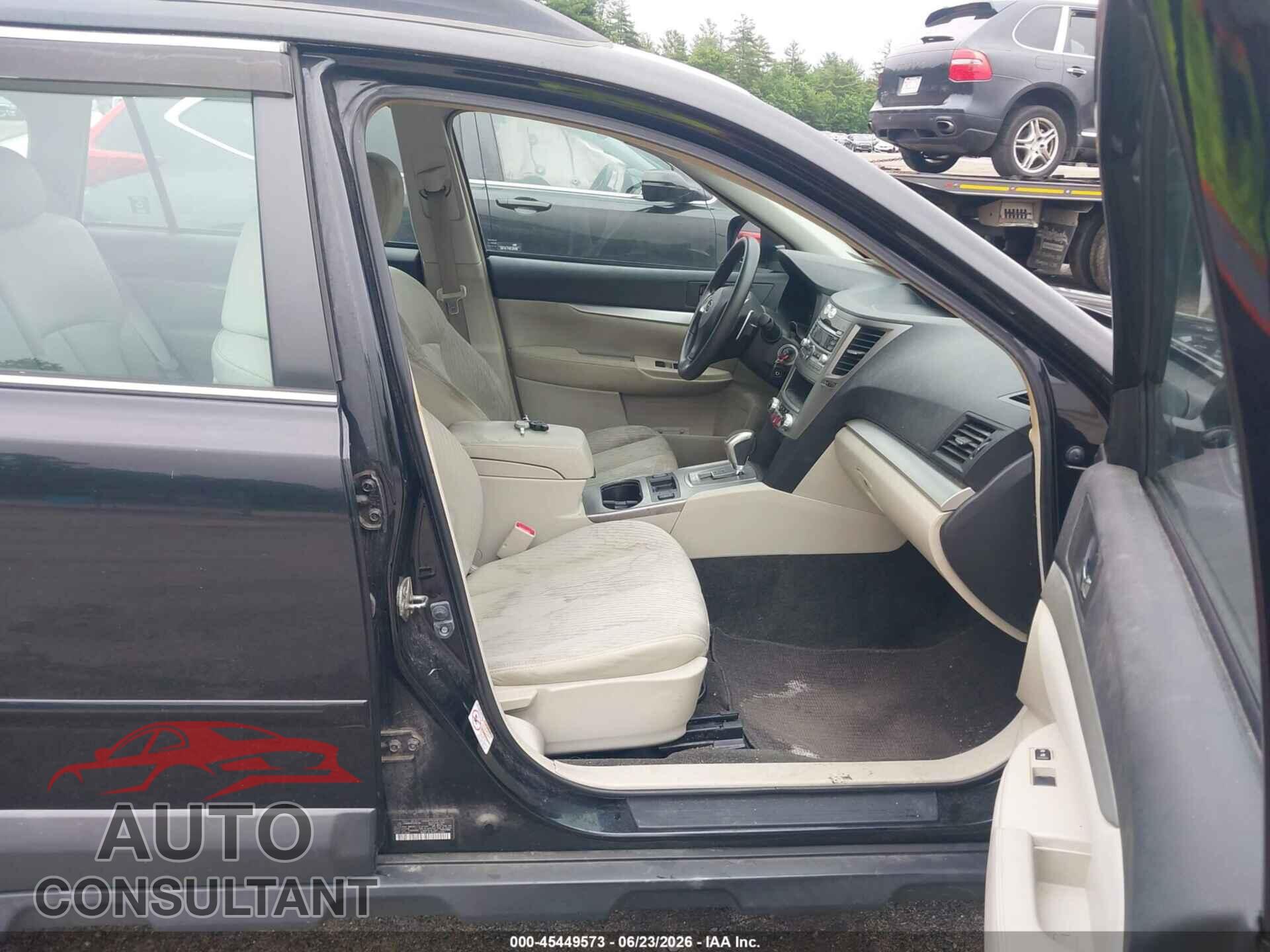 SUBARU OUTBACK 2012 - 4S4BRBACXC3255188