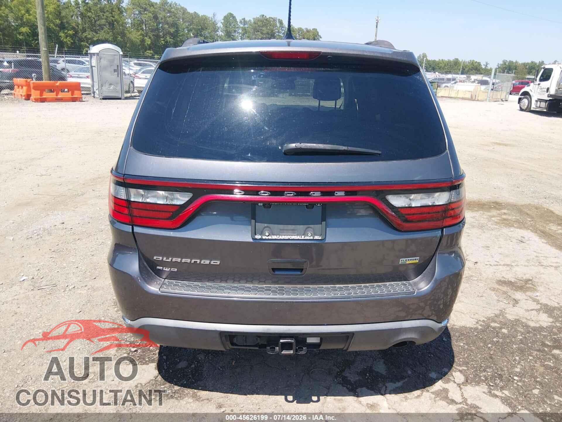 DODGE DURANGO 2015 - 1C4RDJAG7FC741346