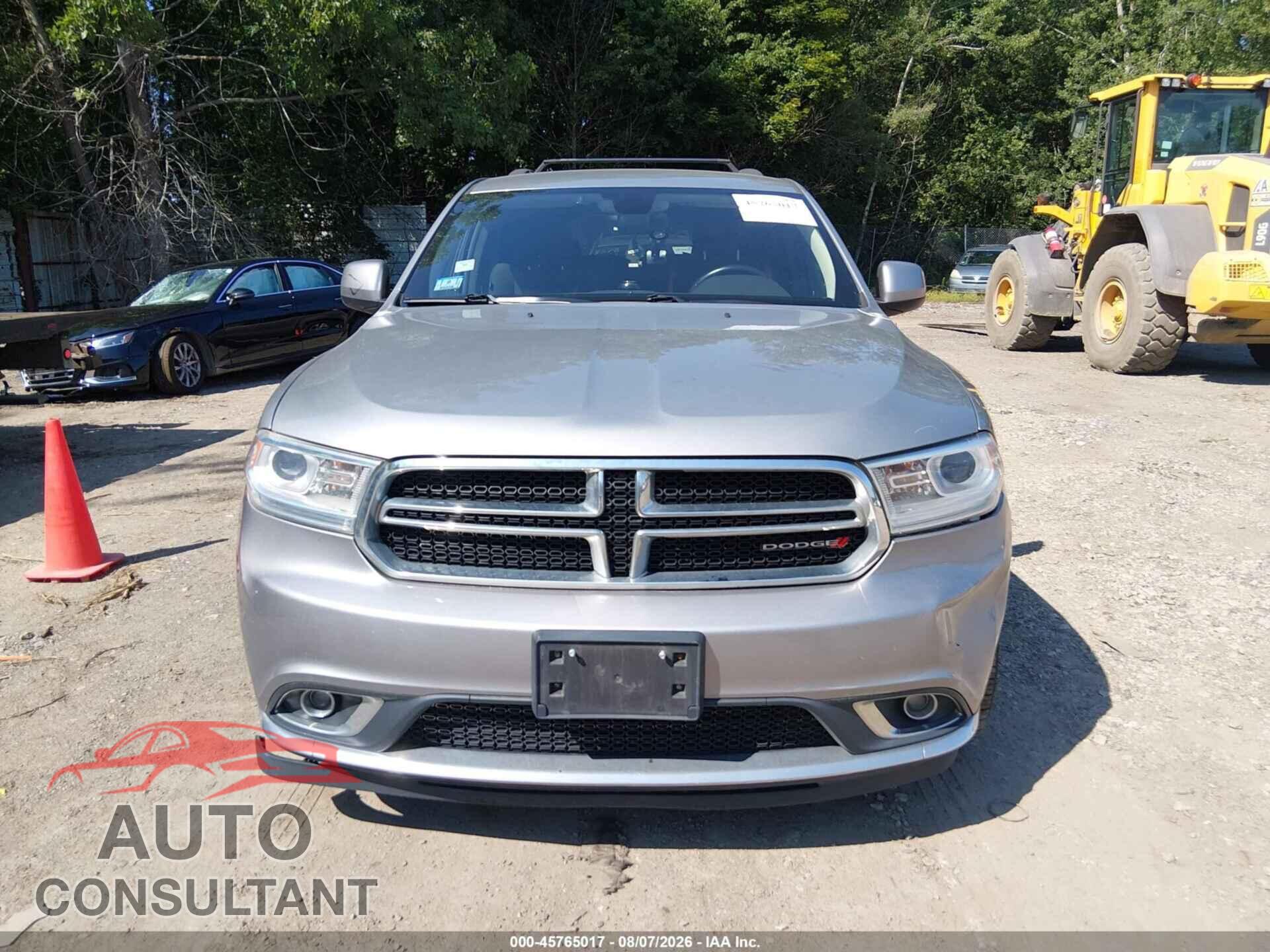 DODGE DURANGO 2017 - 1C4RDJAG5HC821103