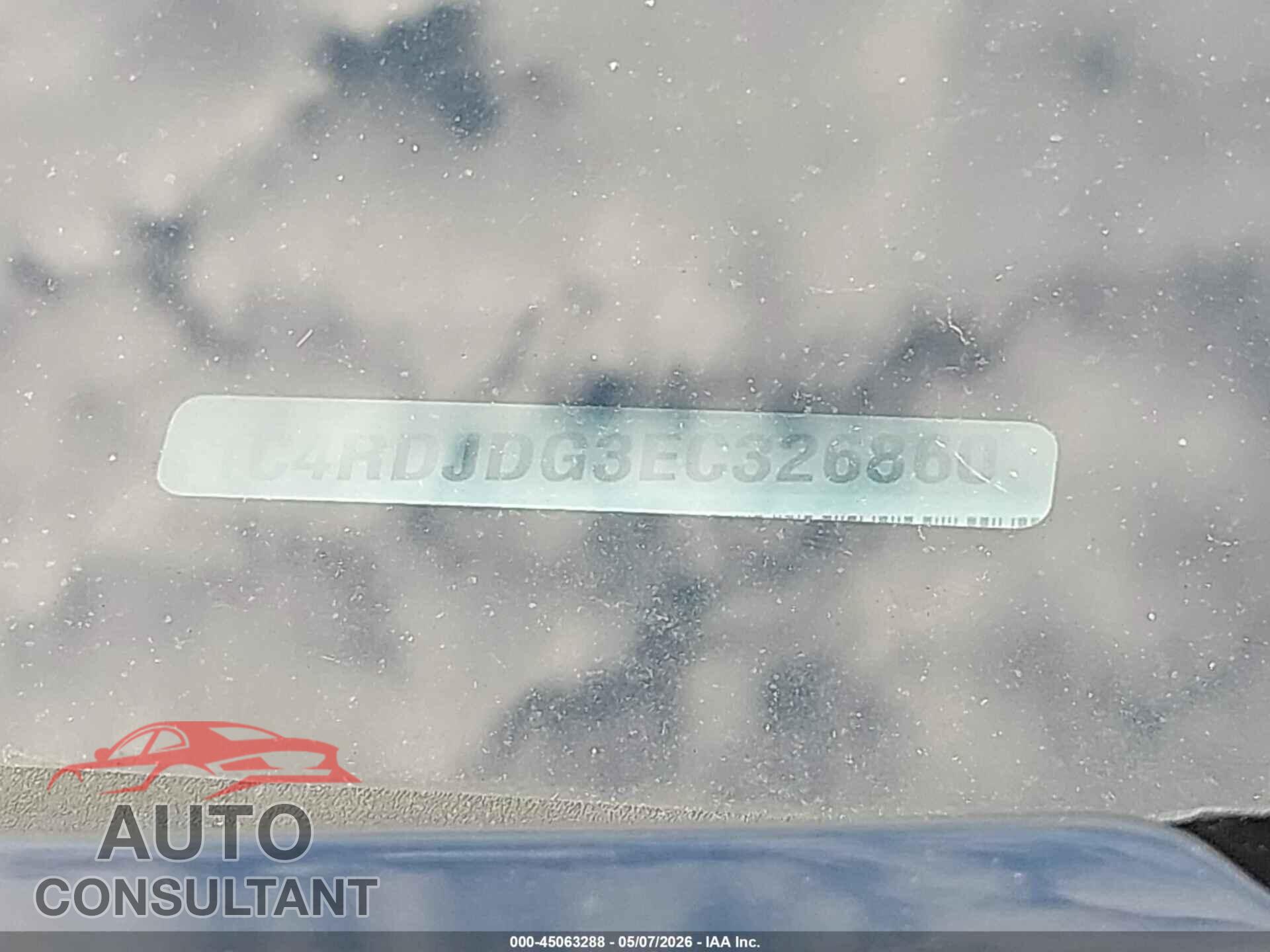 DODGE DURANGO 2014 - 1C4RDJDG3EC326860