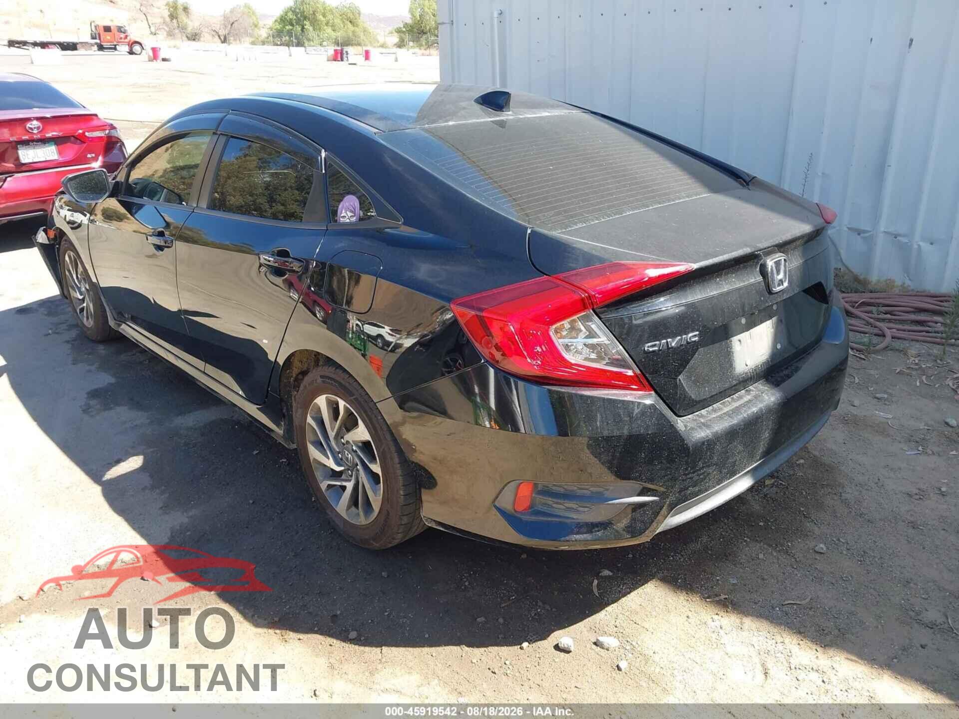 HONDA CIVIC 2018 - 2HGFC2F73JH596169