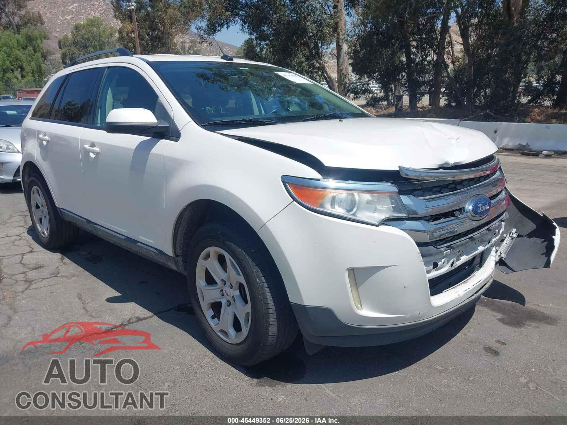 FORD EDGE 2013 - 2FMDK3JCXDBC89524