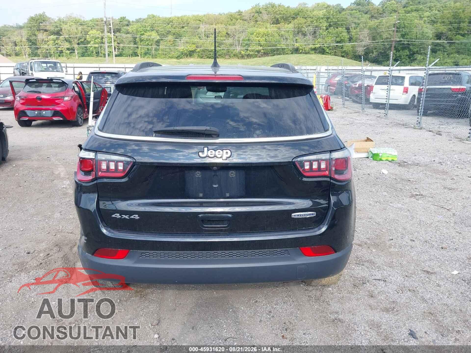 JEEP NEW COMPASS 2017 - 3C4NJDBB7HT629228