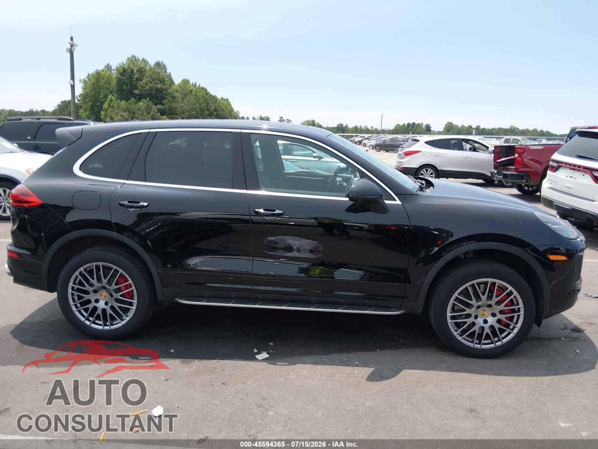 PORSCHE CAYENNE 2016 - WP1AC2A27GLA88012