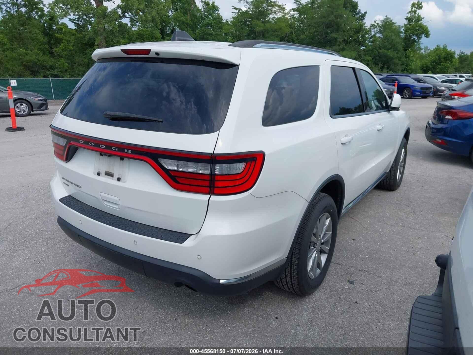 DODGE DURANGO 2017 - 1C4RDJAG7HC870156