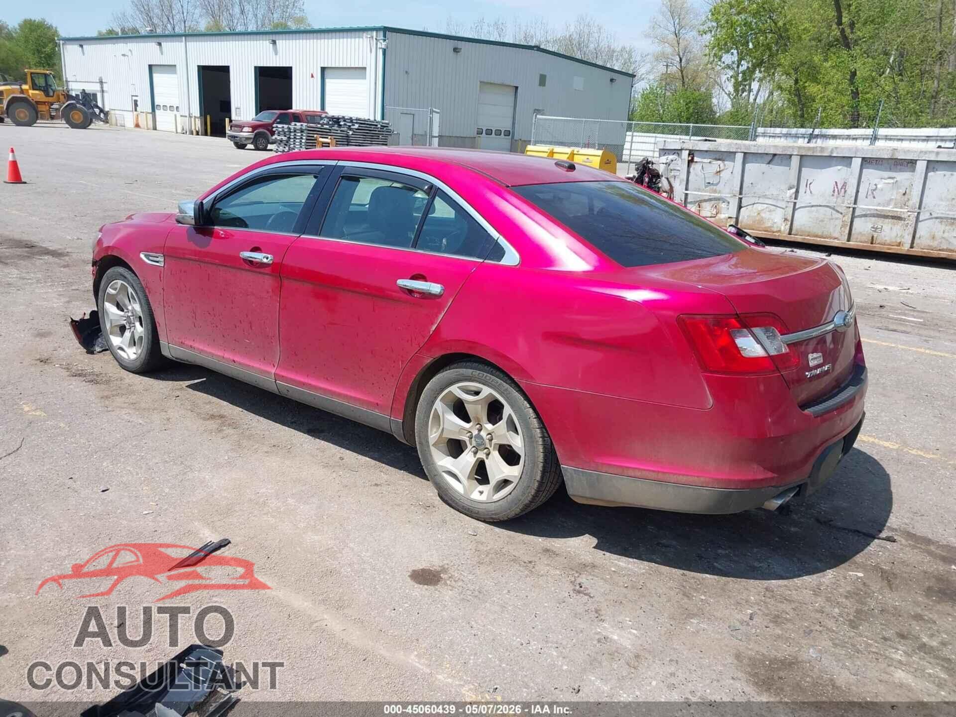 FORD TAURUS 2012 - 1FAHP2EW7CG104218