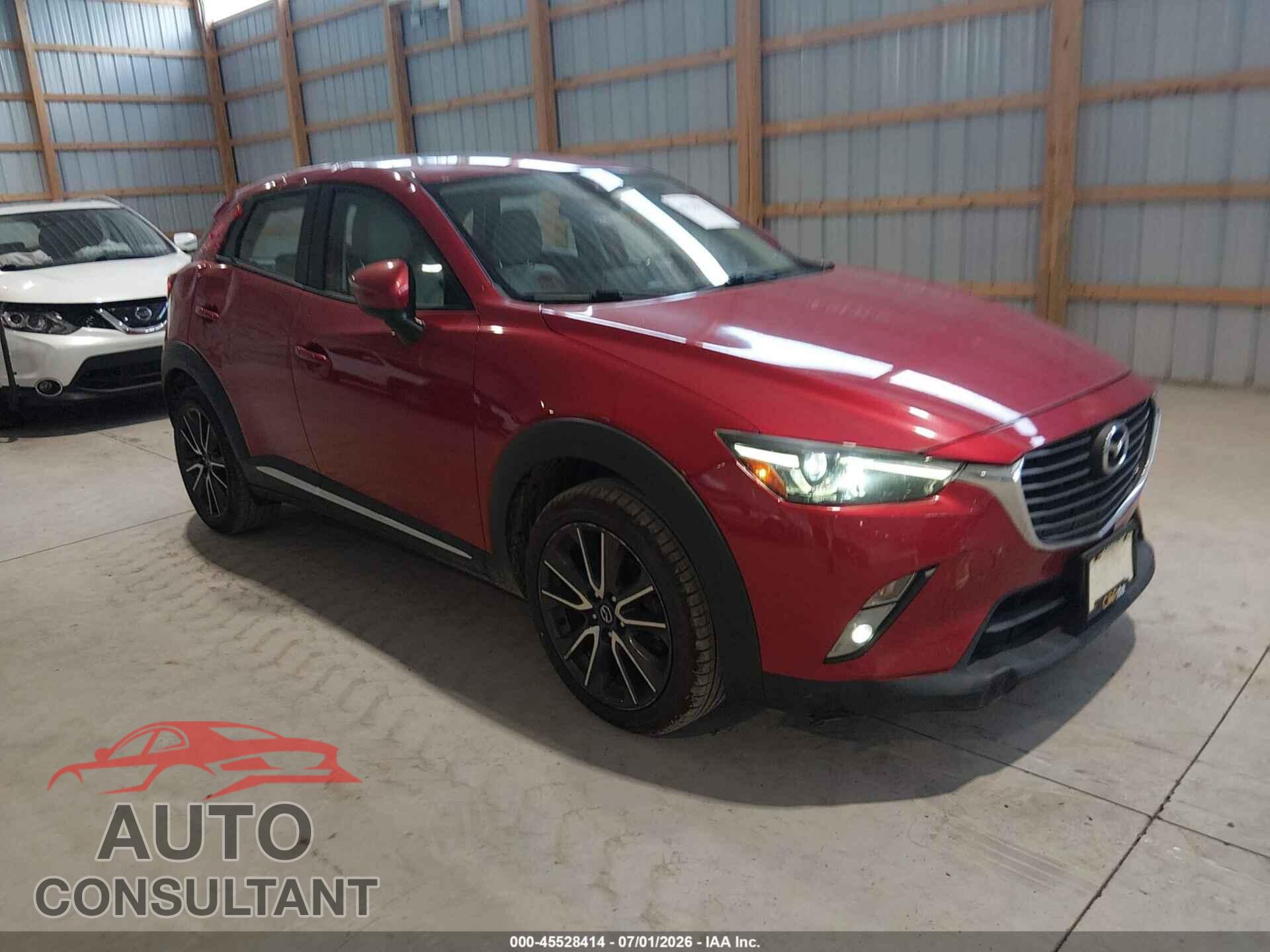 MAZDA CX-3 2016 - JM1DKBD75G0114035