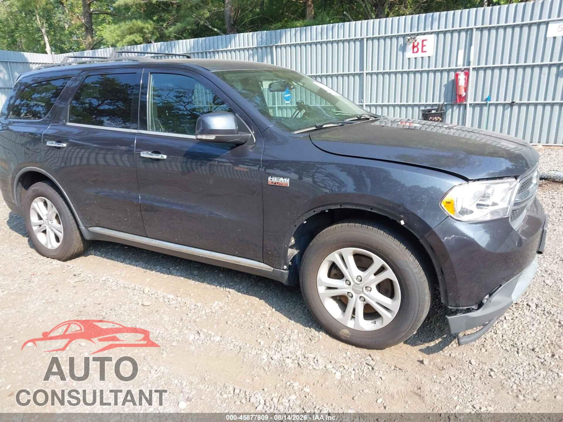 DODGE DURANGO 2013 - 1C4SDJDT6DC539041