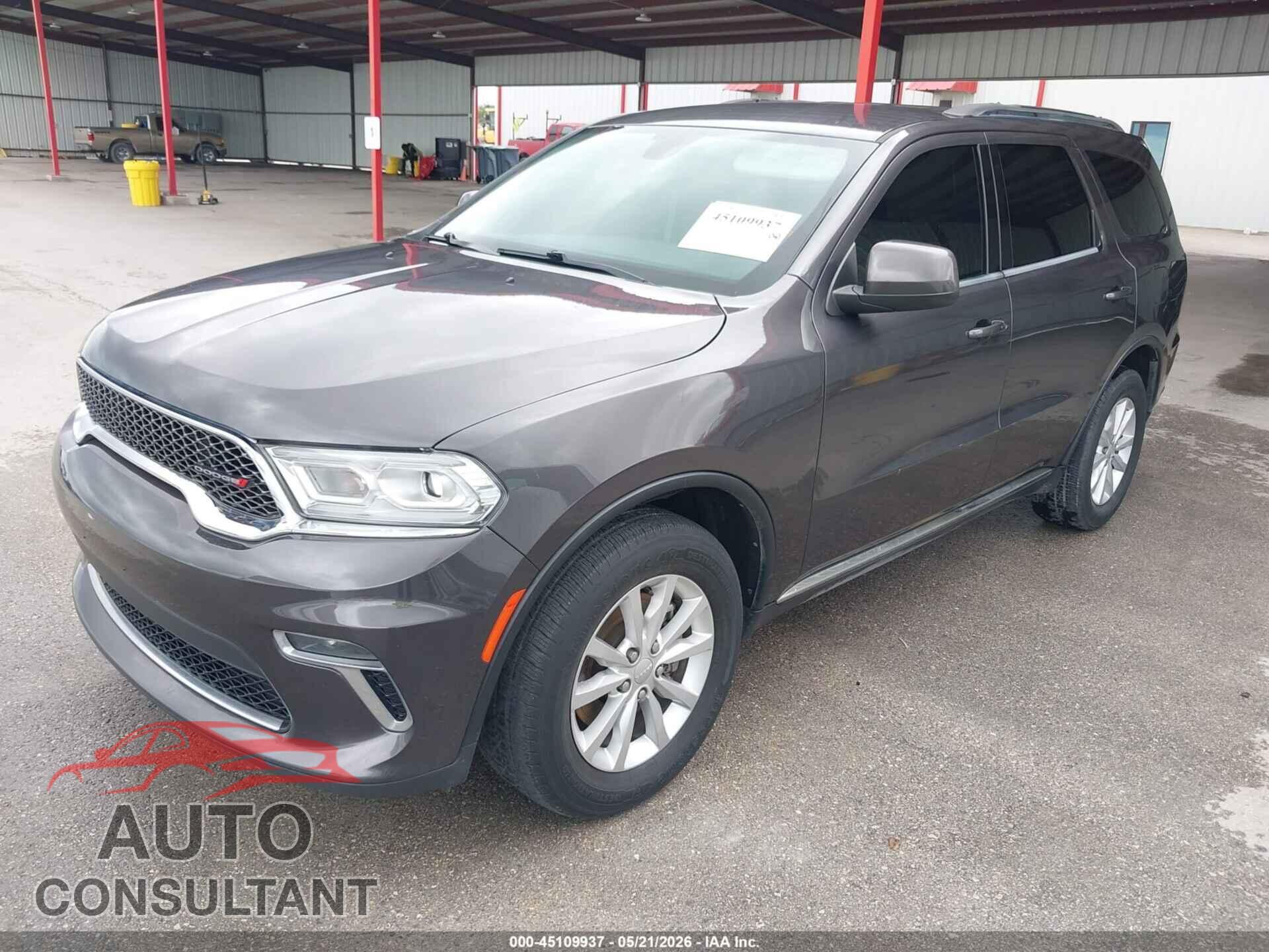 DODGE DURANGO 2021 - 1C4RDJAG1MC688575