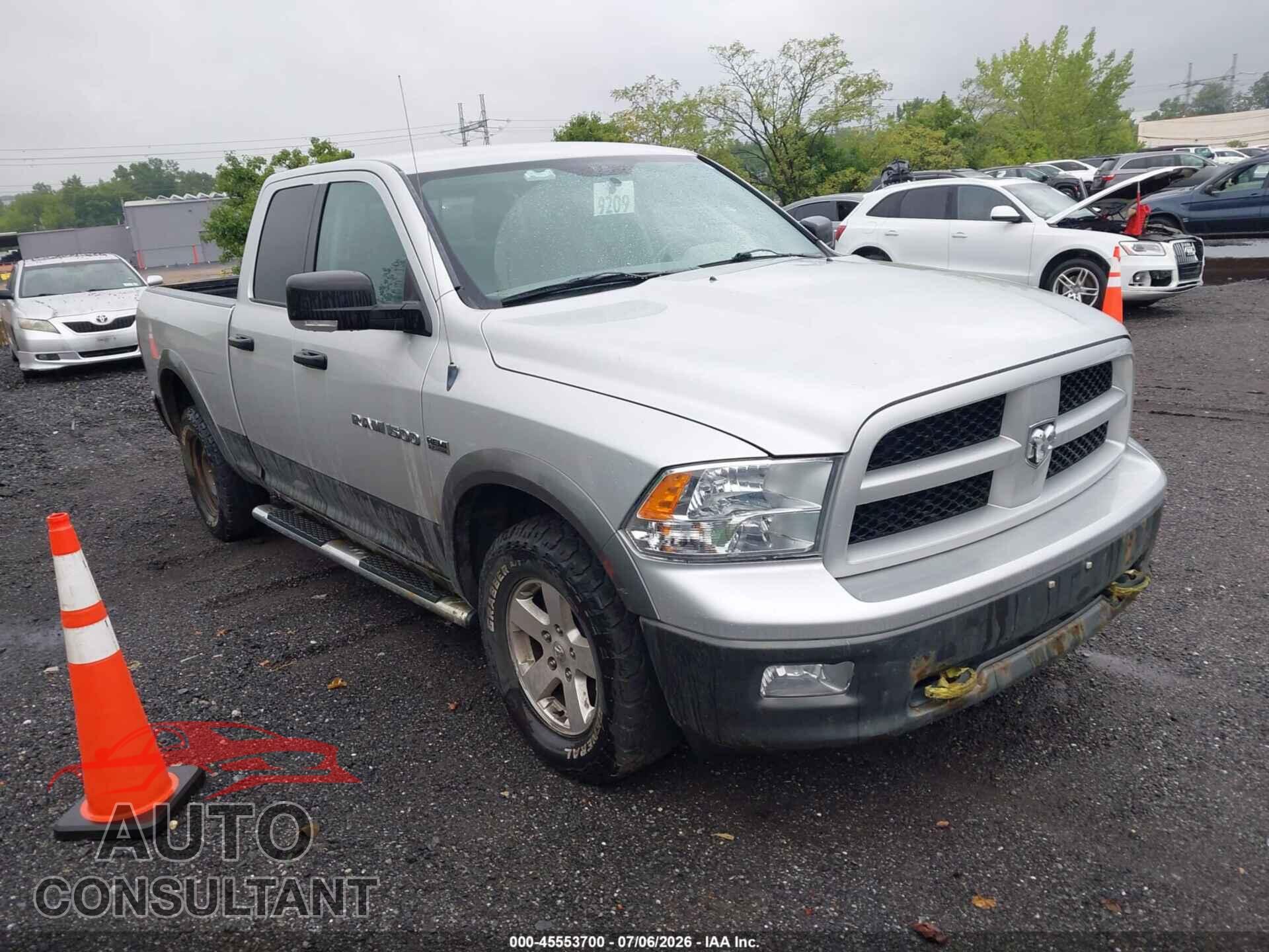 DODGE RAM 1500 2012 - 1C6RD7GT6CS151235