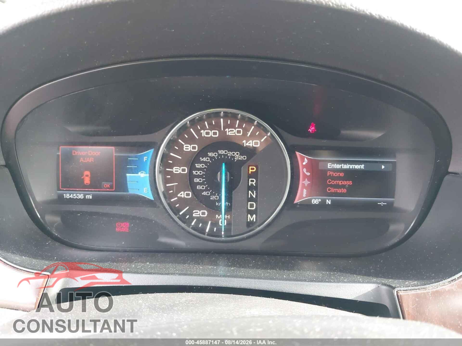 FORD EDGE 2012 - 2FMDK4KC8CBA34387