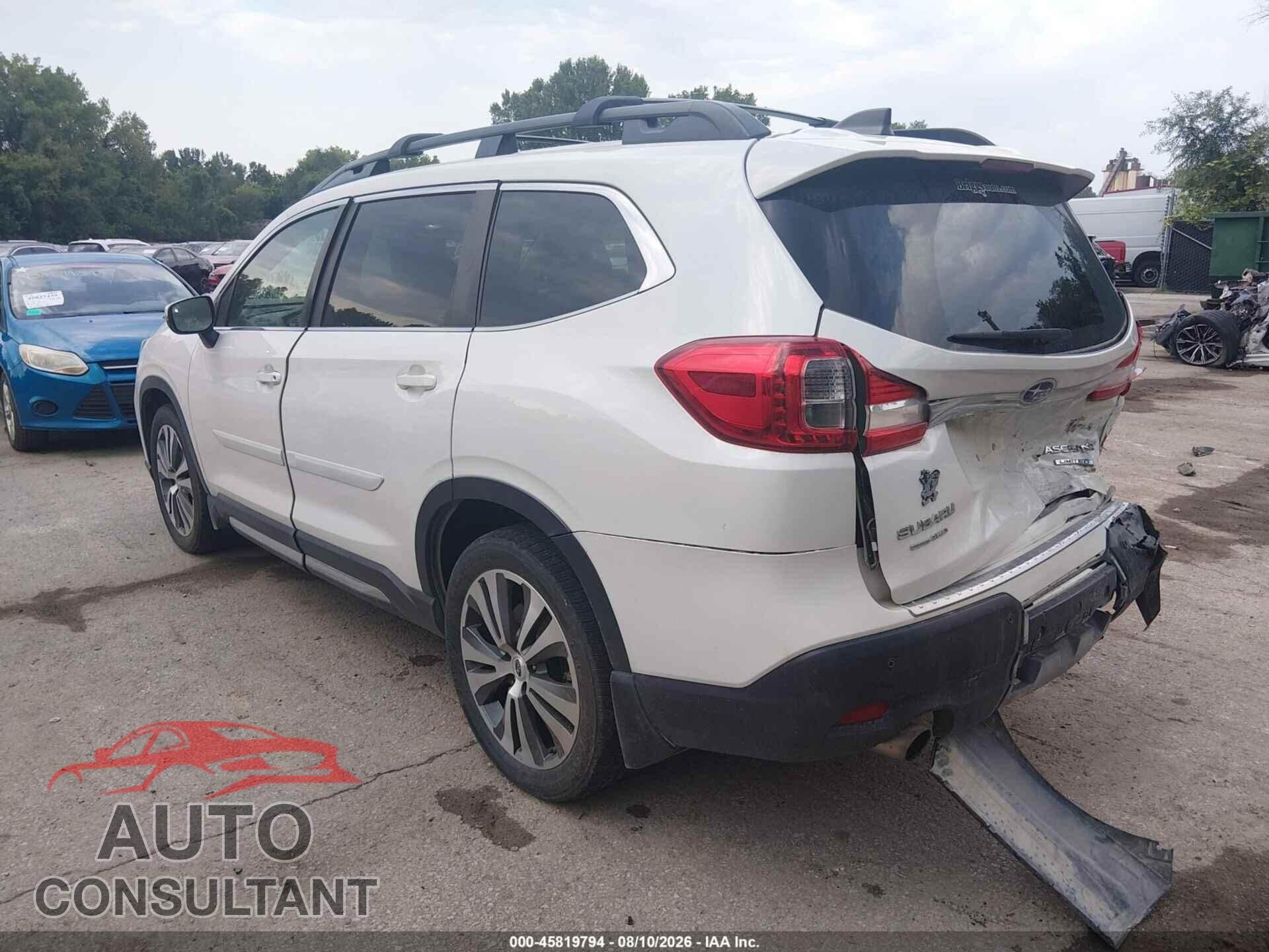 SUBARU ASCENT 2020 - 4S4WMAPD7L3427686