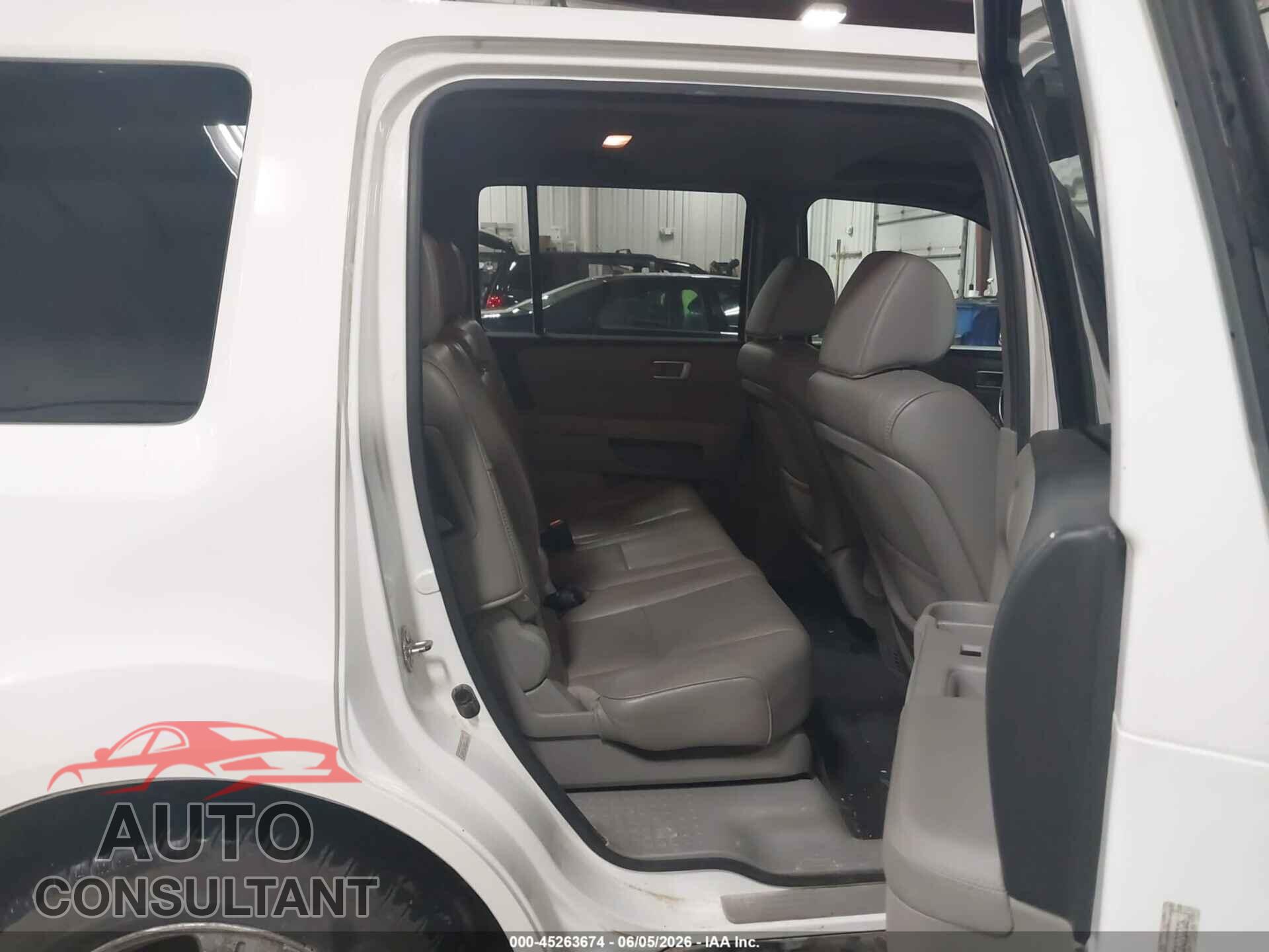 HONDA PILOT 2012 - 5FNYF4H73CB070706
