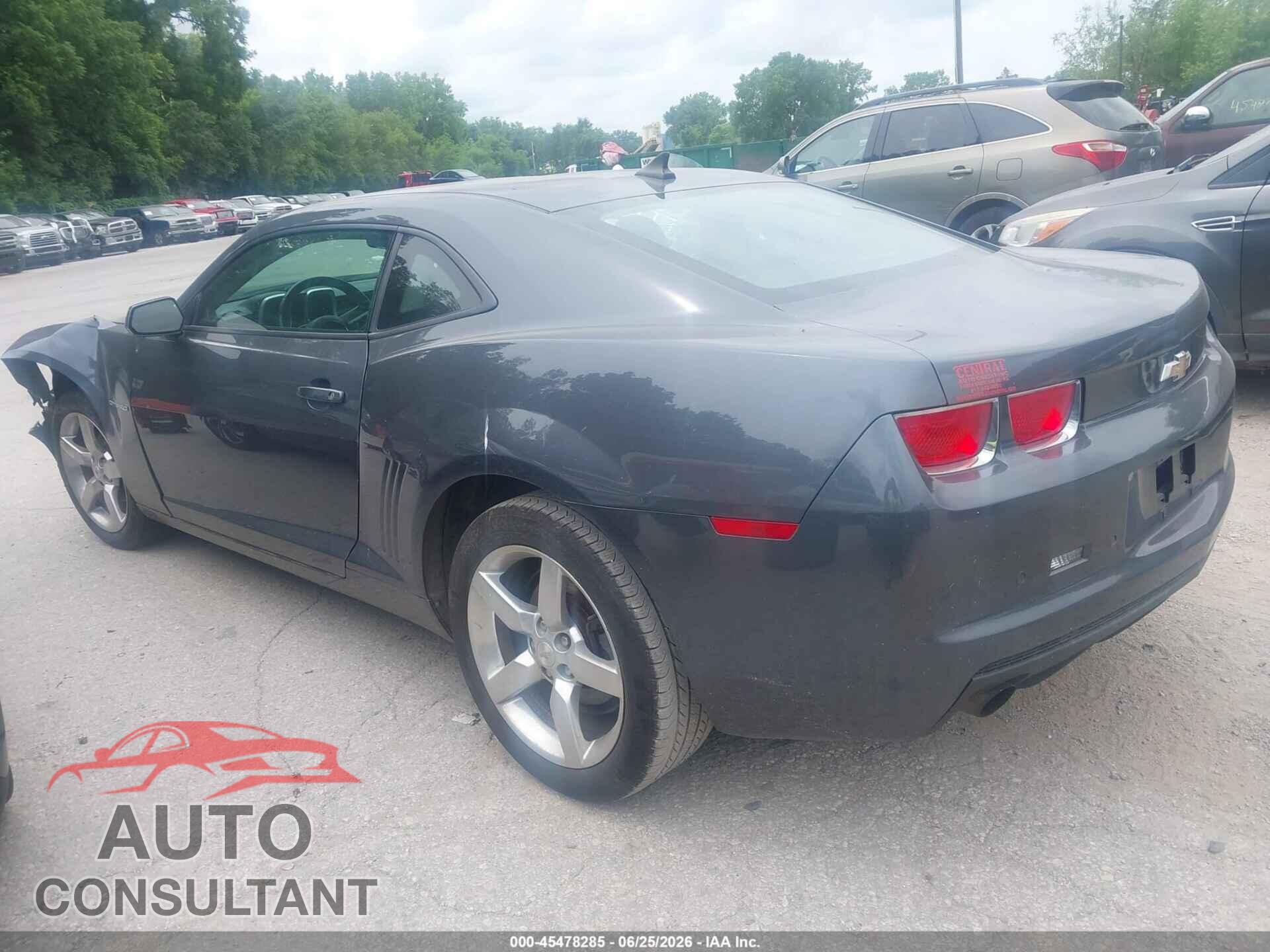 CHEVROLET CAMARO 2010 - 2G1FB1EV2A9175512