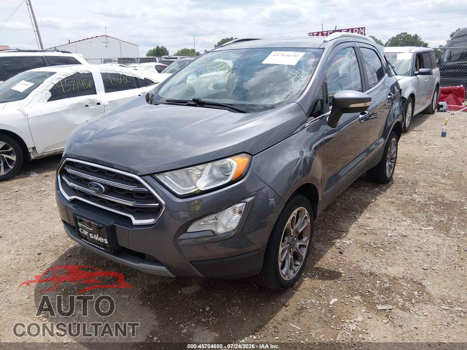 FORD ECOSPORT 2020 - MAJ6S3KL4LC343965