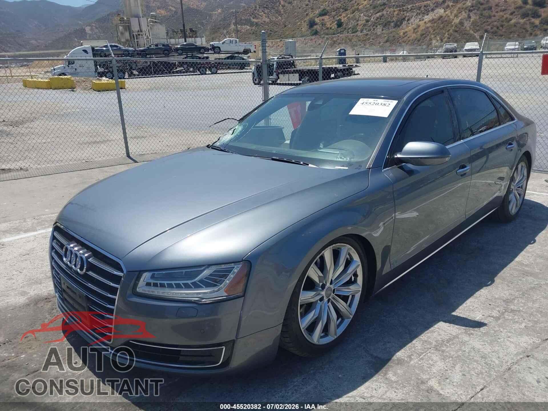 AUDI A8 L 2016 - WAU34AFD7GN006468