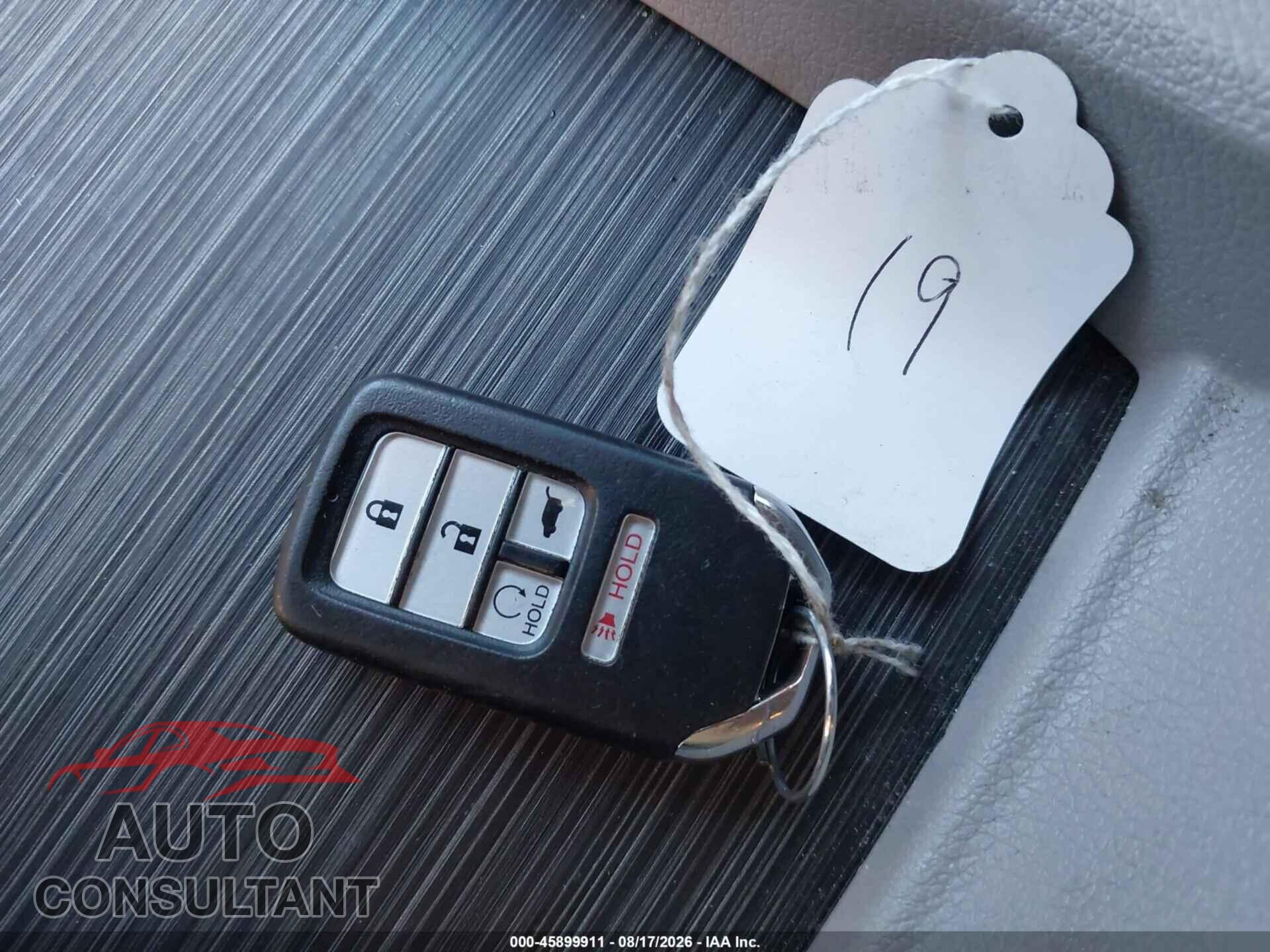HONDA PILOT 2017 - 5FNYF6H5XHB005188