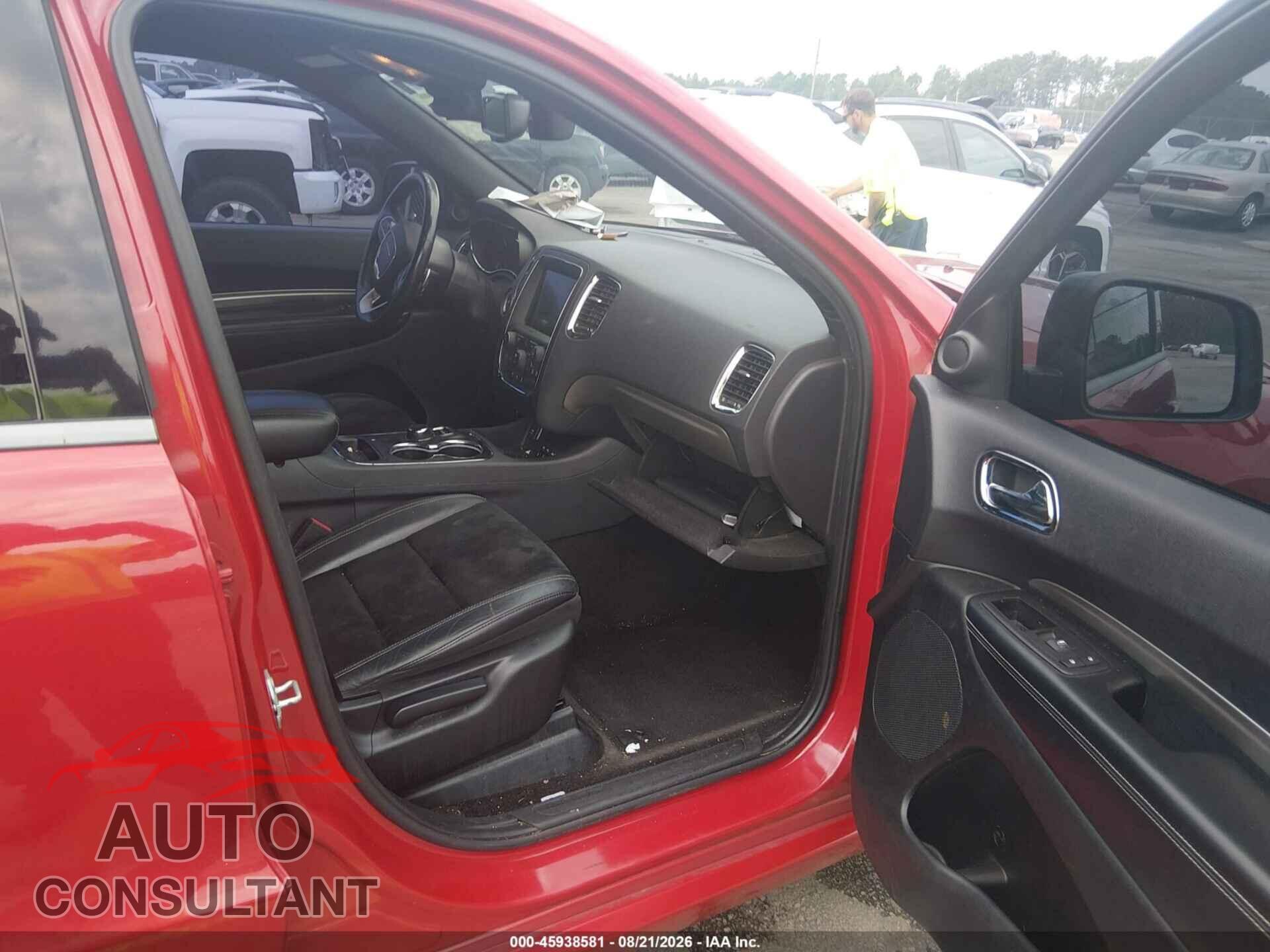 DODGE DURANGO 2015 - 1C4RDHAG8FC834109