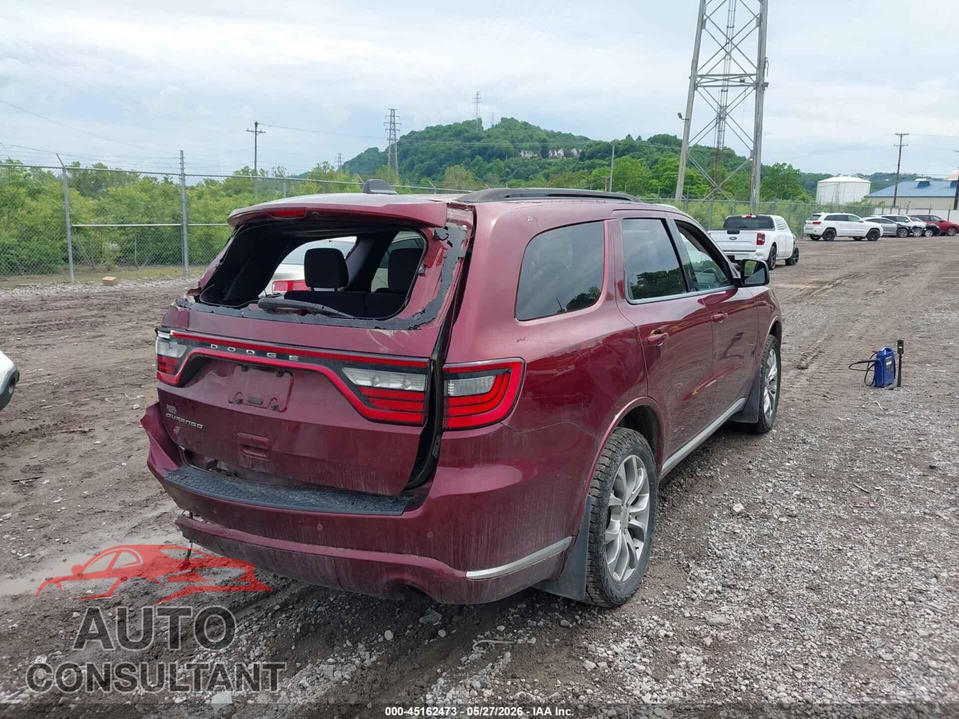 DODGE DURANGO 2018 - 1C4RDJAG8JC497392