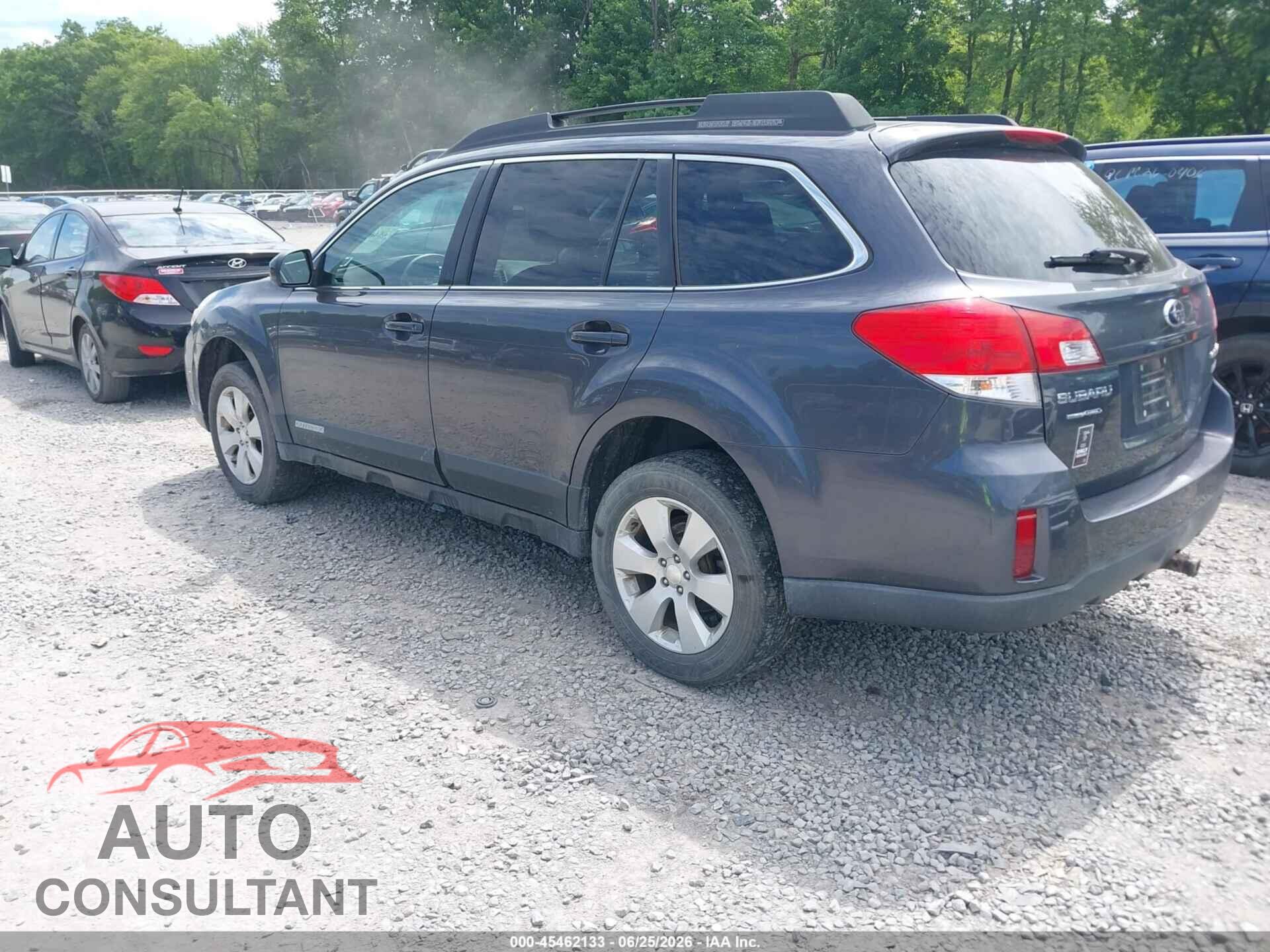 SUBARU OUTBACK 2012 - 4S4BRBCC7C3236515