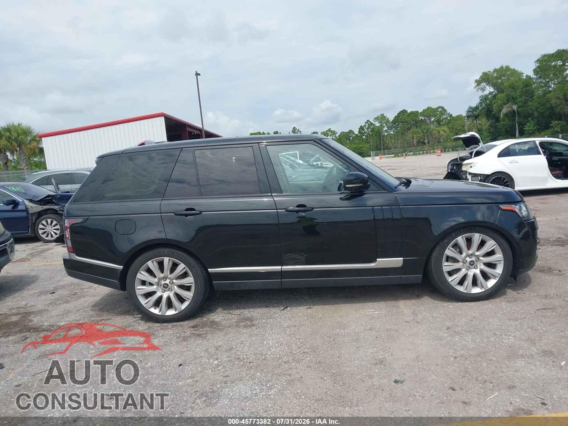 LAND ROVER RANGE ROVER 2013 - SALGS2EF7DA100882
