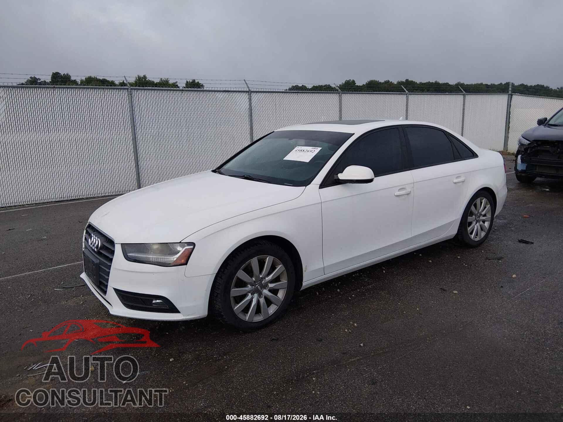 AUDI A4 2014 - WAUBFAFL1EN001101