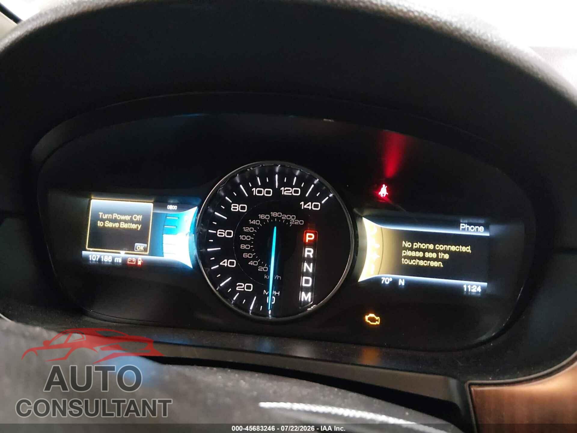 FORD EDGE 2012 - 2FMDK4KC5CBA10466