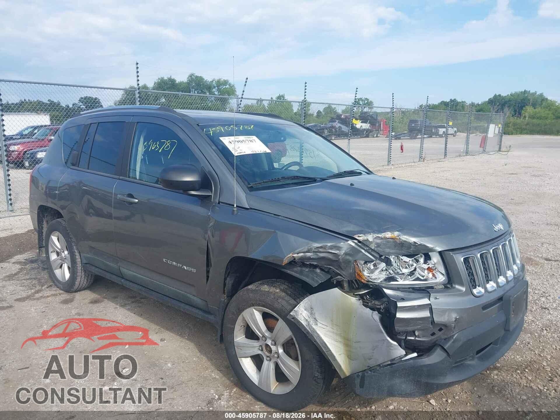 JEEP COMPASS 2011 - 1J4NF1FBXBD218357