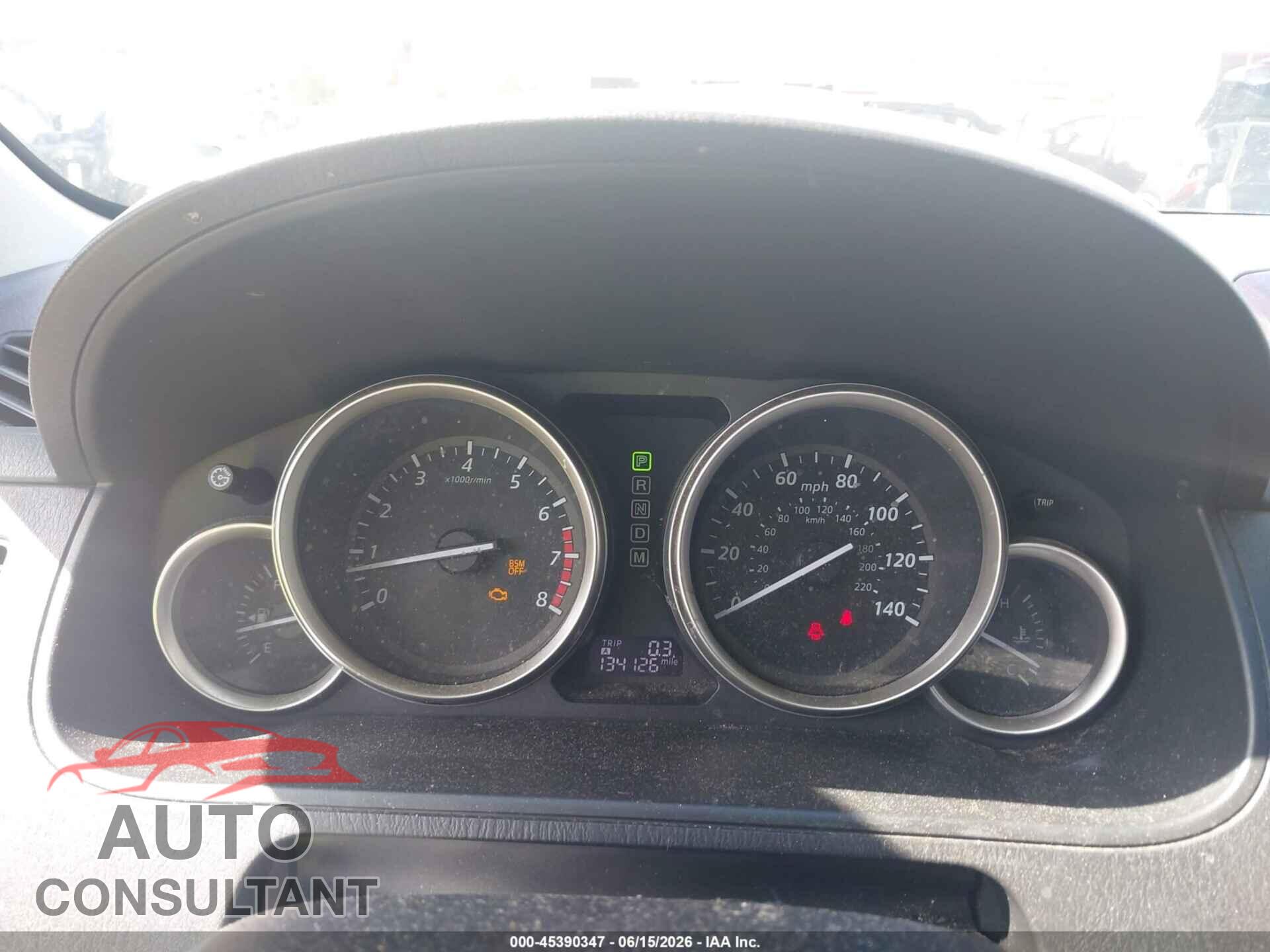 MAZDA CX-9 2015 - JM3TB2DA2F0459990