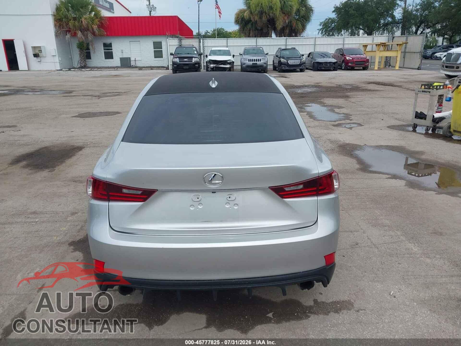 LEXUS IS 350 2014 - JTHBE1D24E5013404