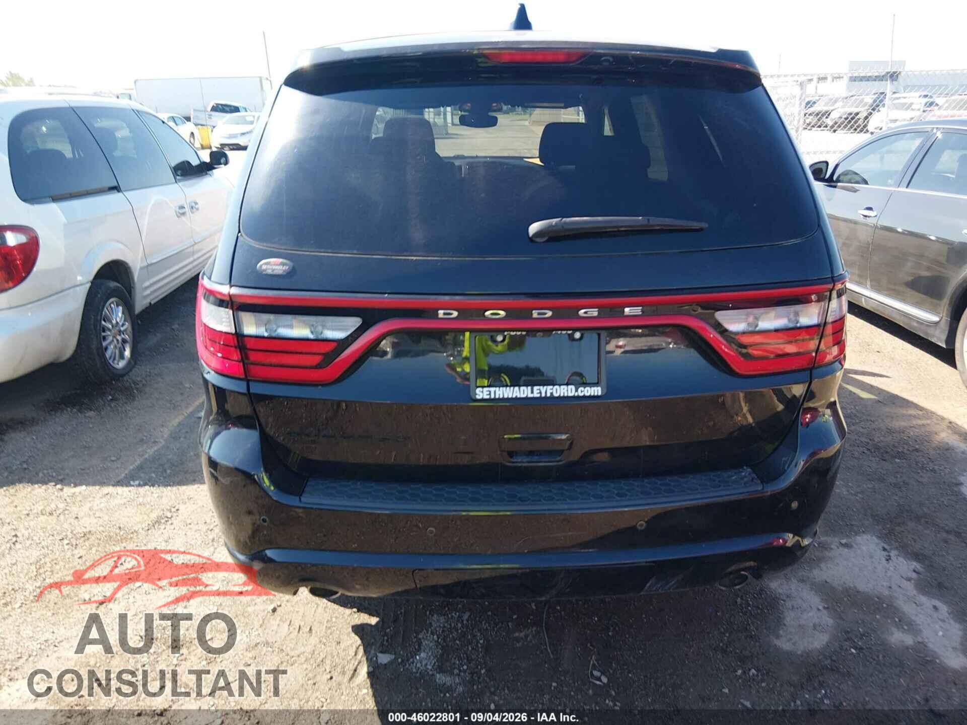 DODGE DURANGO 2018 - 1C4RDHAG5JC114162