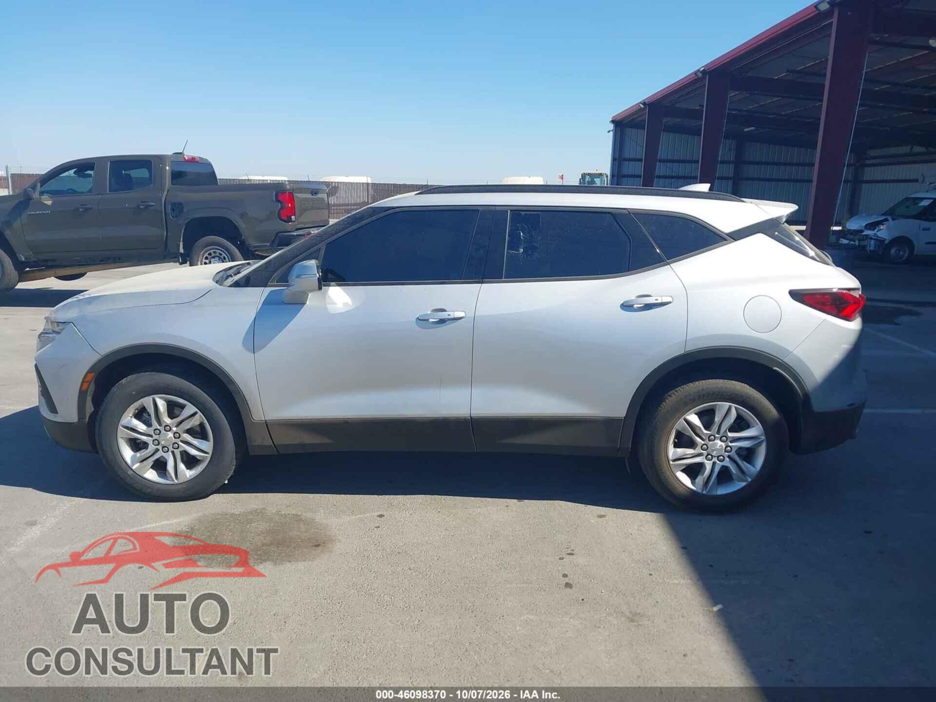 CHEVROLET BLAZER 2021 - 3GNKBCRS2MS501180