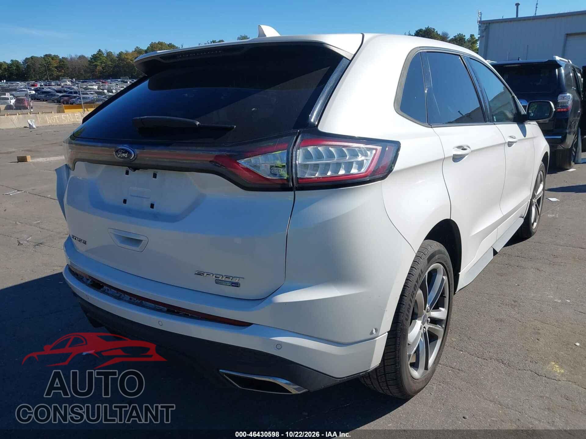 FORD EDGE 2015 - 2FMTK4AP1FBB10925