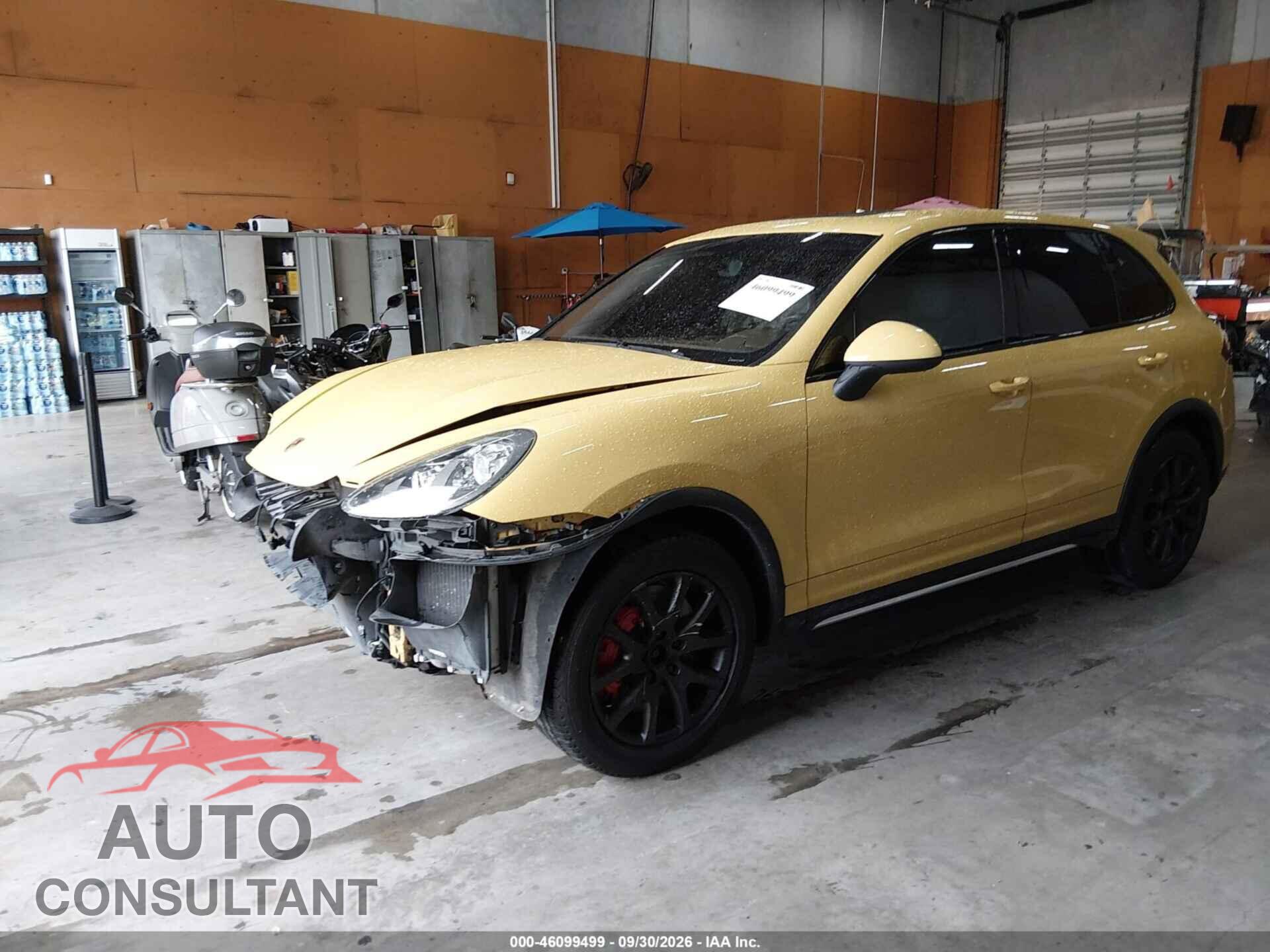 PORSCHE CAYENNE 2011 - WP1AC2A21BLA82845
