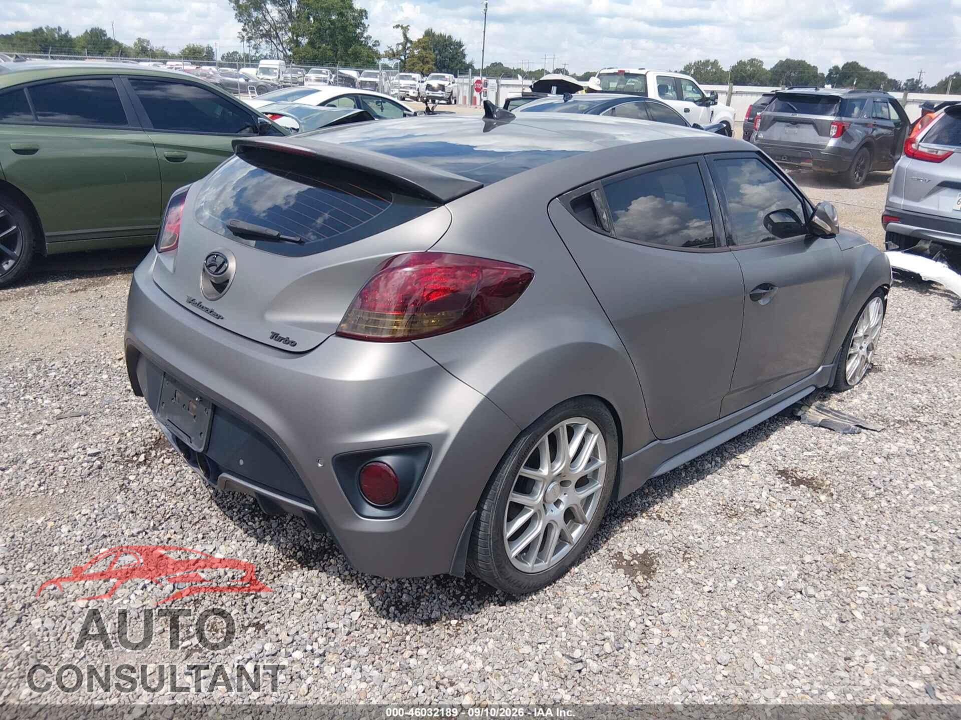 HYUNDAI VELOSTER 2014 - KMHTC6AE2EU185939