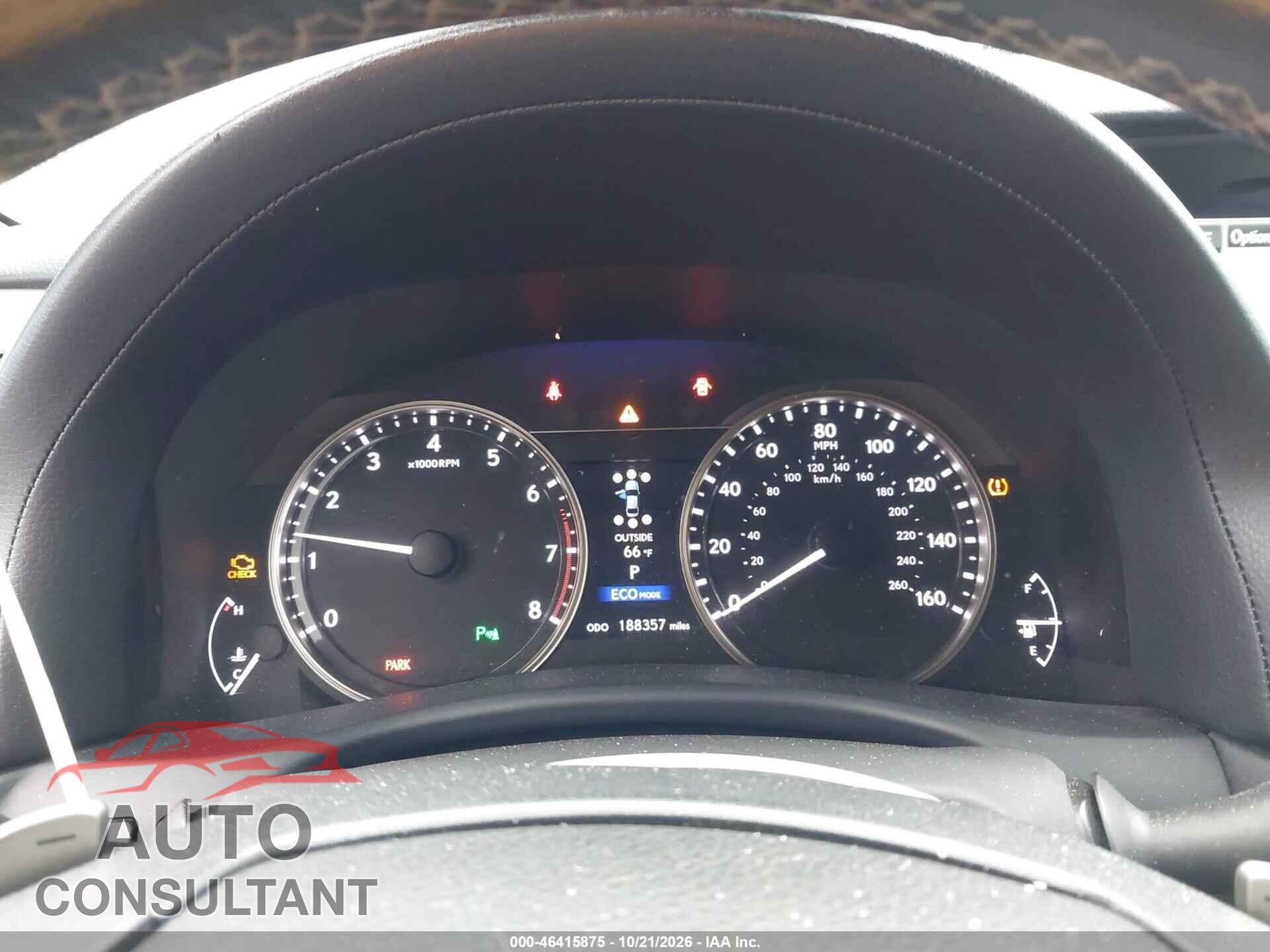 LEXUS GS 350 2015 - JTHBE1BL3FA018534
