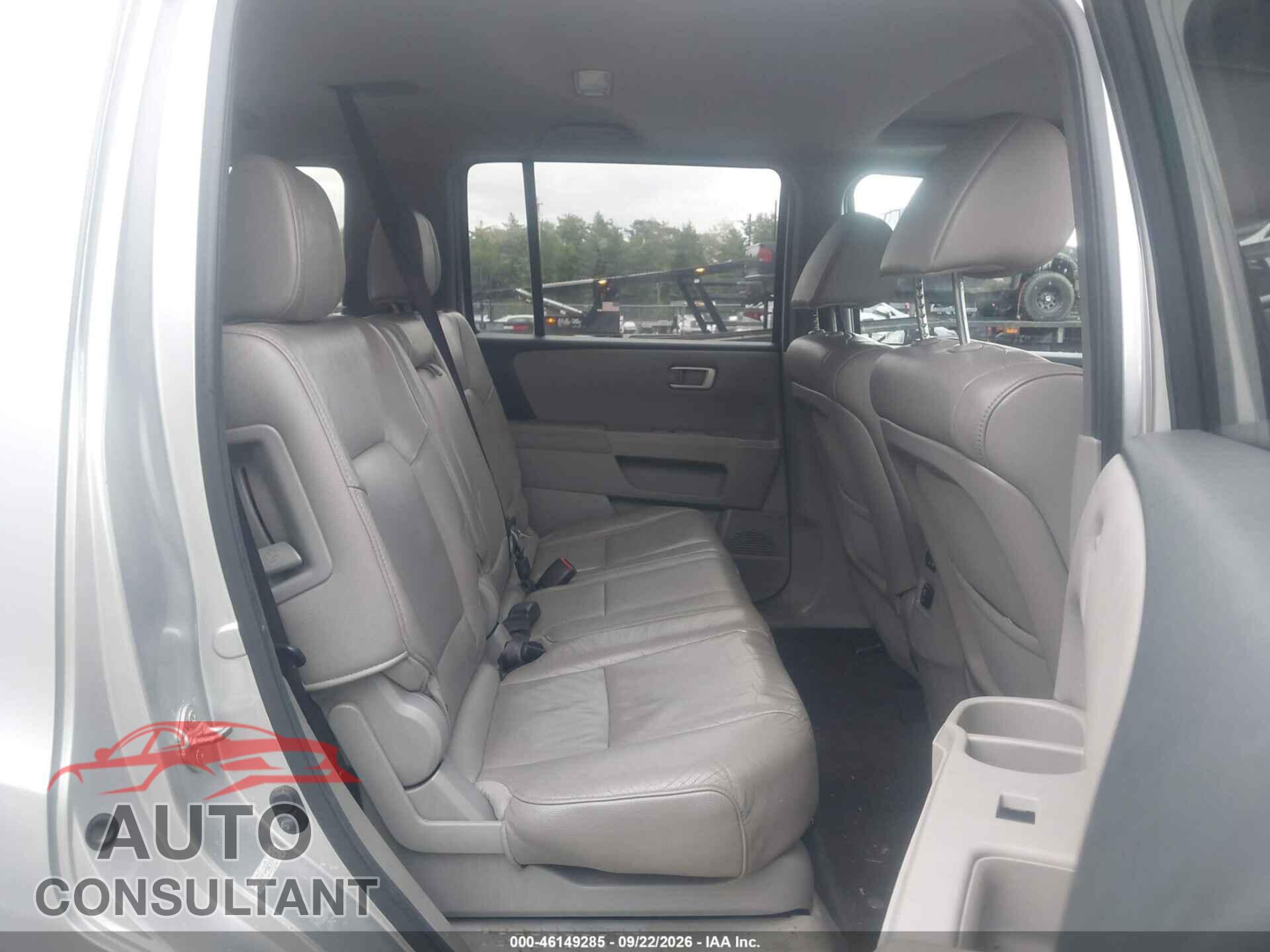 HONDA PILOT 2012 - 5FNYF4H55CB042128