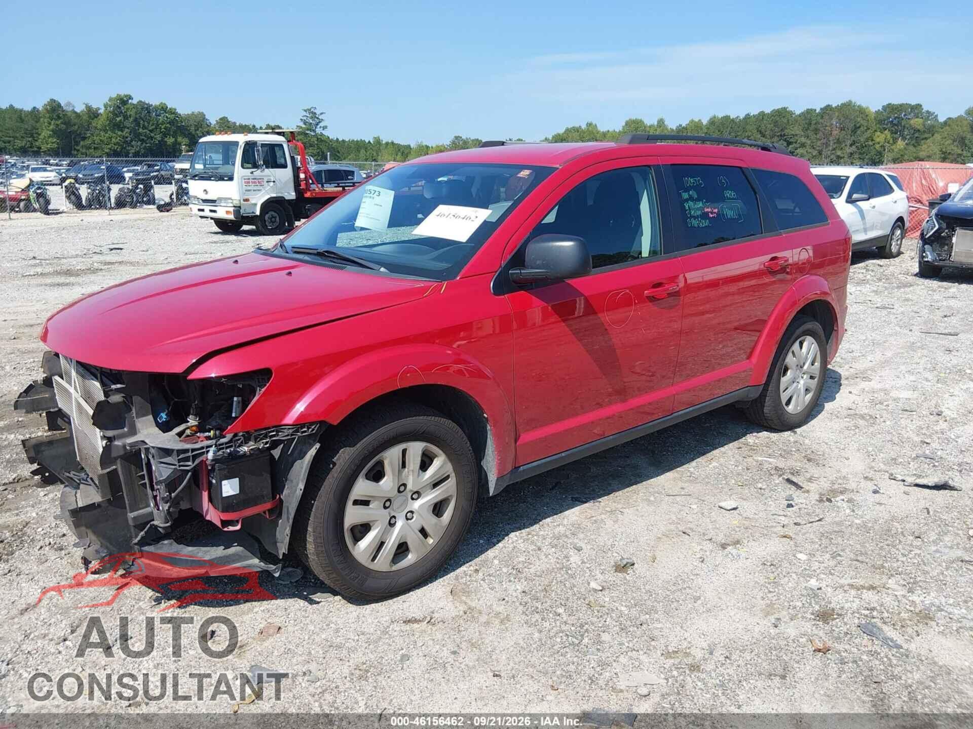 DODGE JOURNEY 2017 - 3C4PDCAB7HT626843