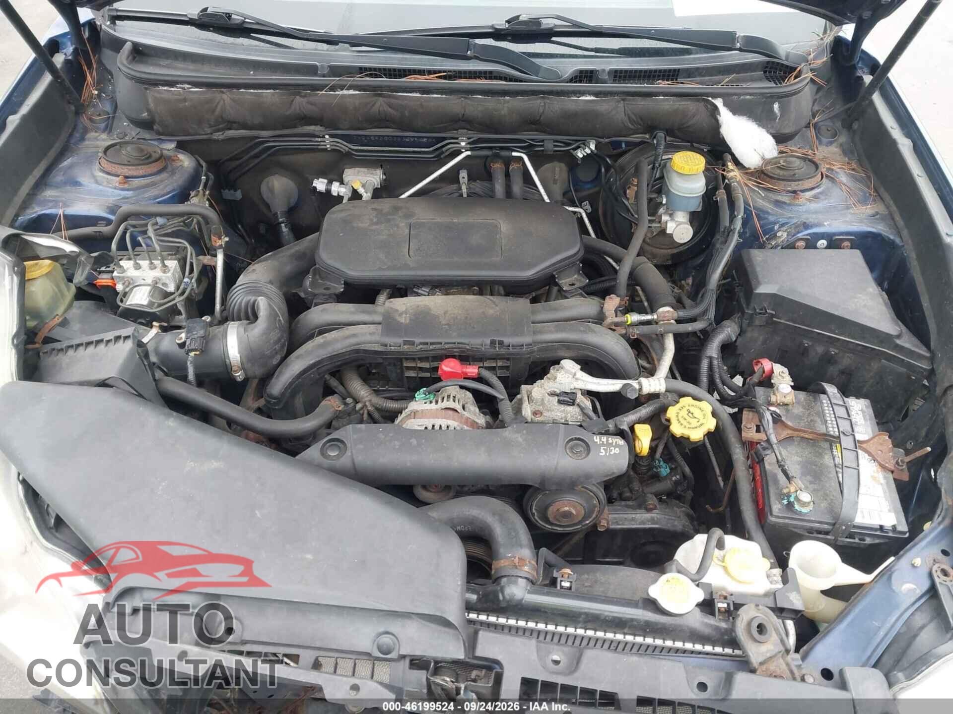 SUBARU OUTBACK 2011 - 4S4BRBCC3B3374888