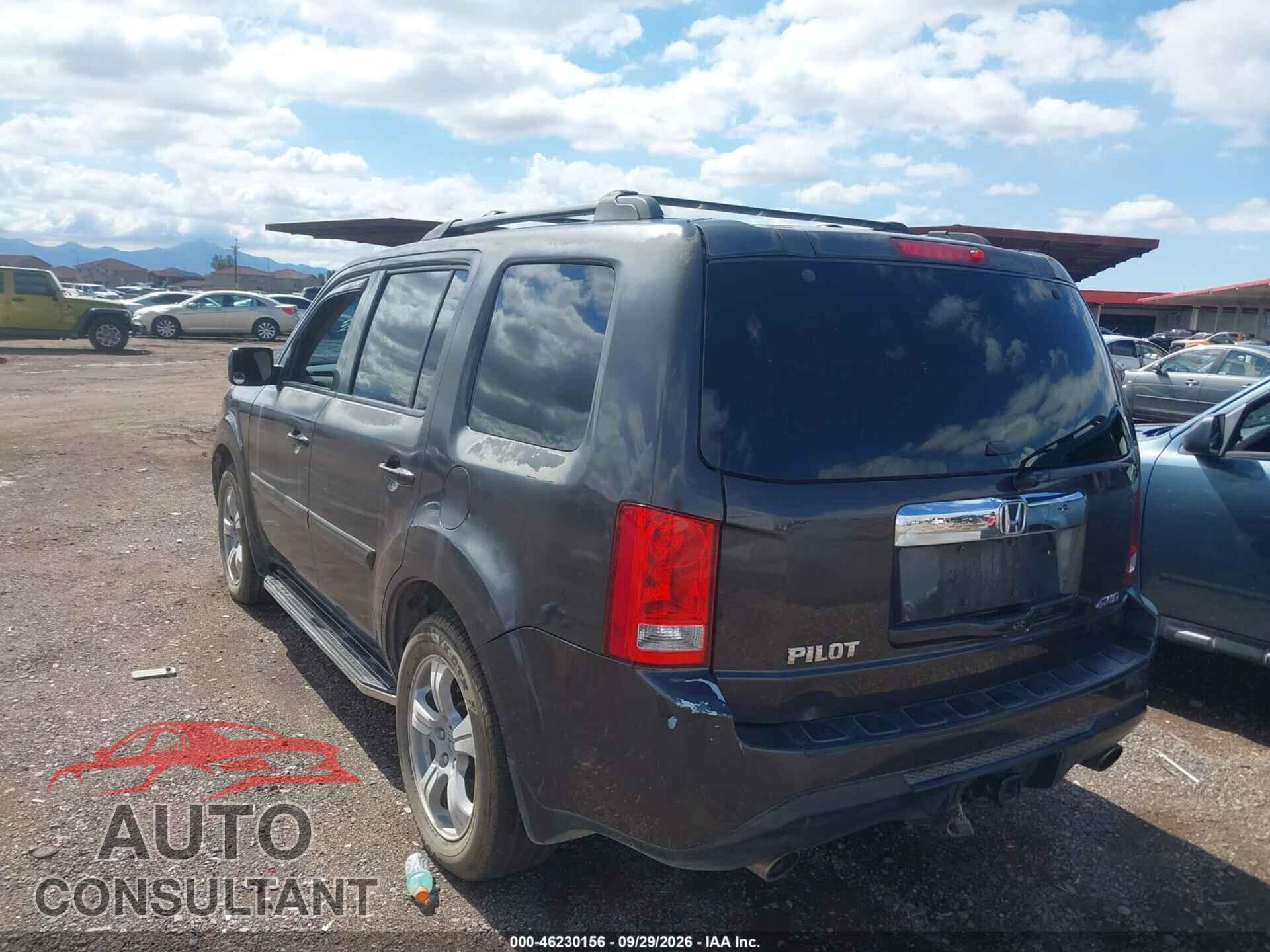HONDA PILOT 2012 - 5FNYF4H53CB024954