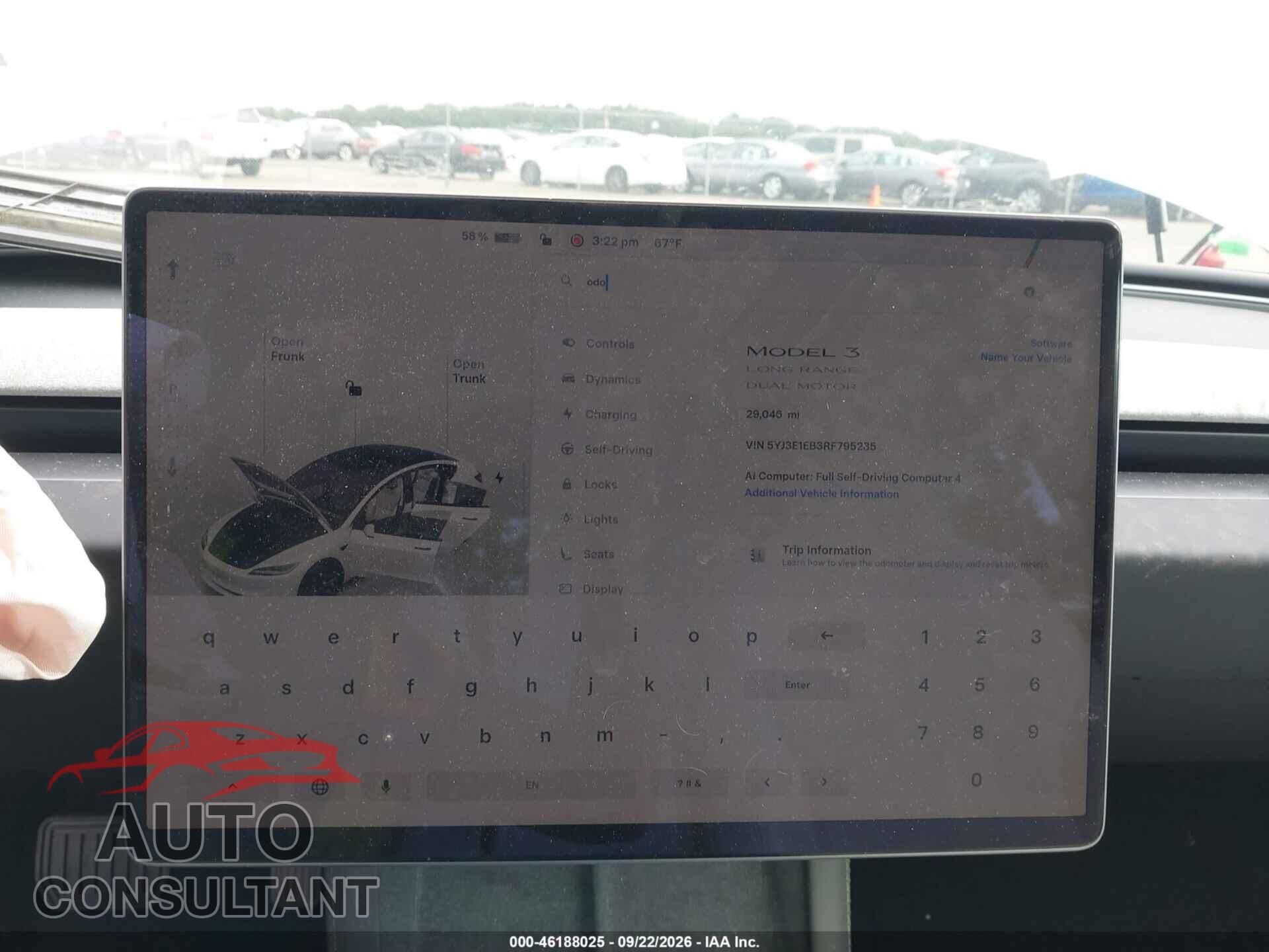 TESLA MODEL 3 2024 - 5YJ3E1EB3RF795235