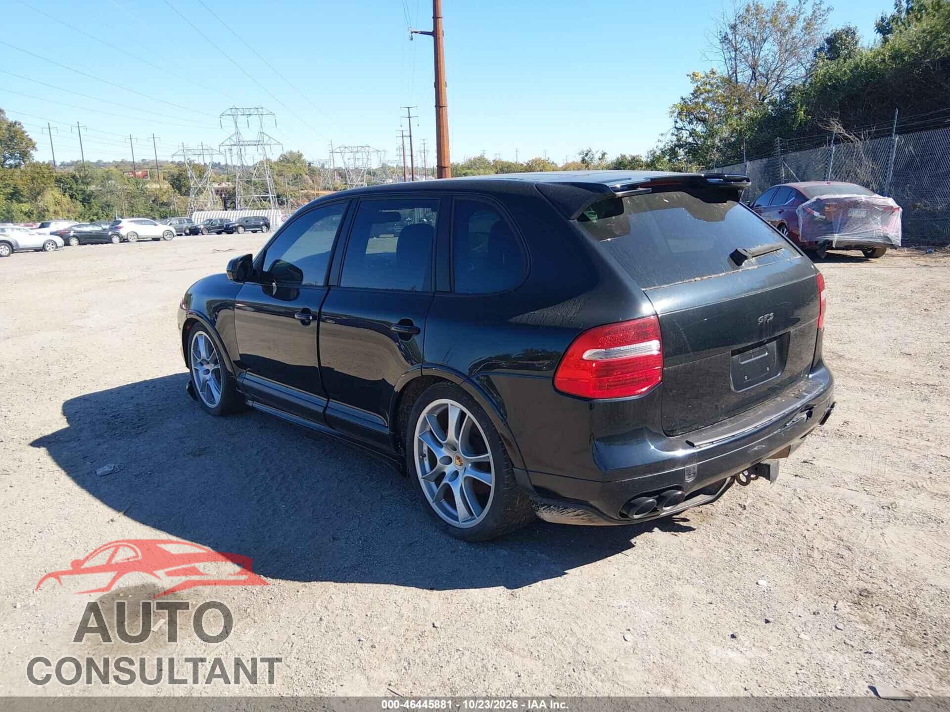 PORSCHE CAYENNE 2009 - WP1AD29PX9LA60611