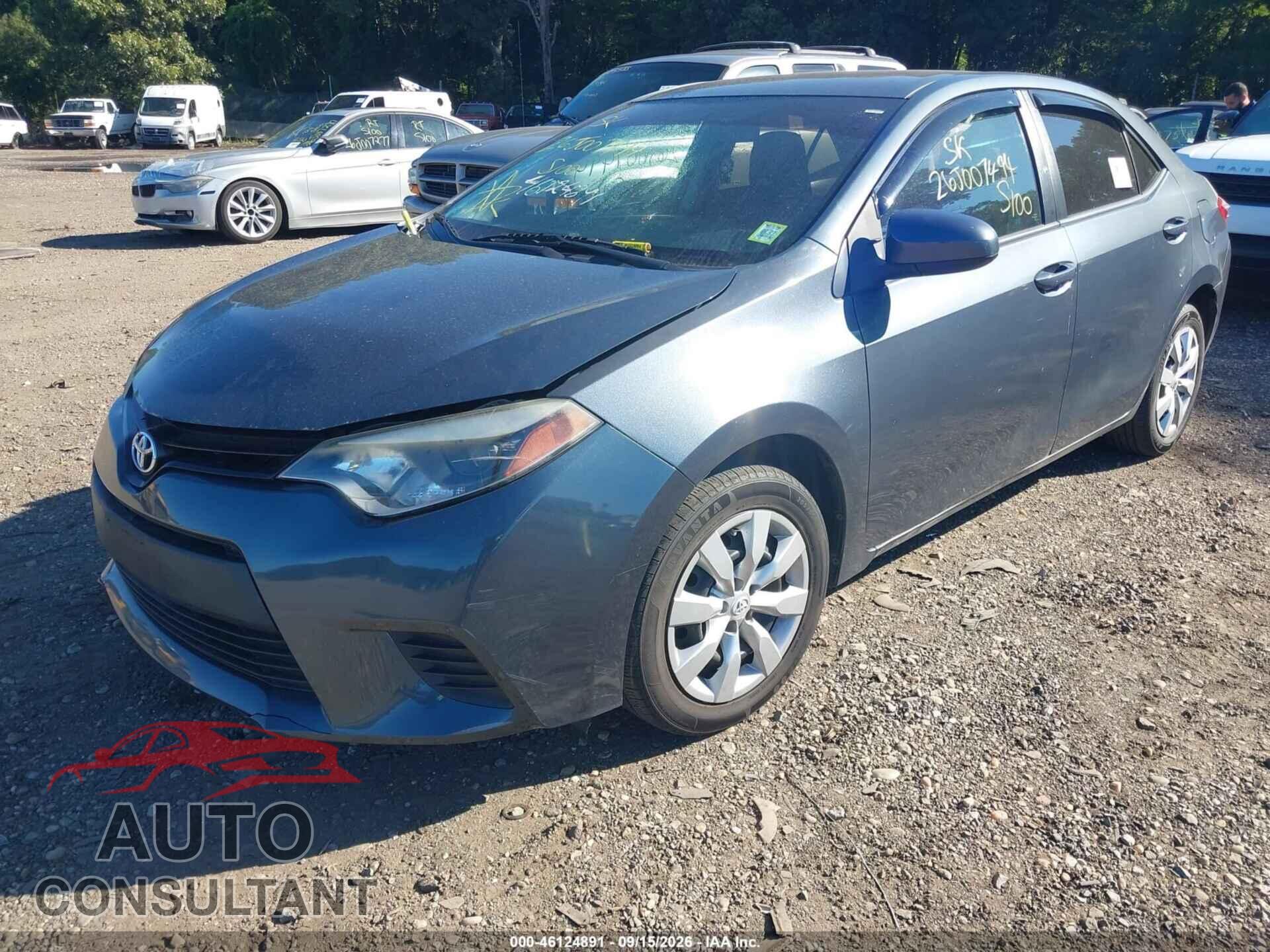 TOYOTA COROLLA 2014 - 5YFBURHEXEP142452