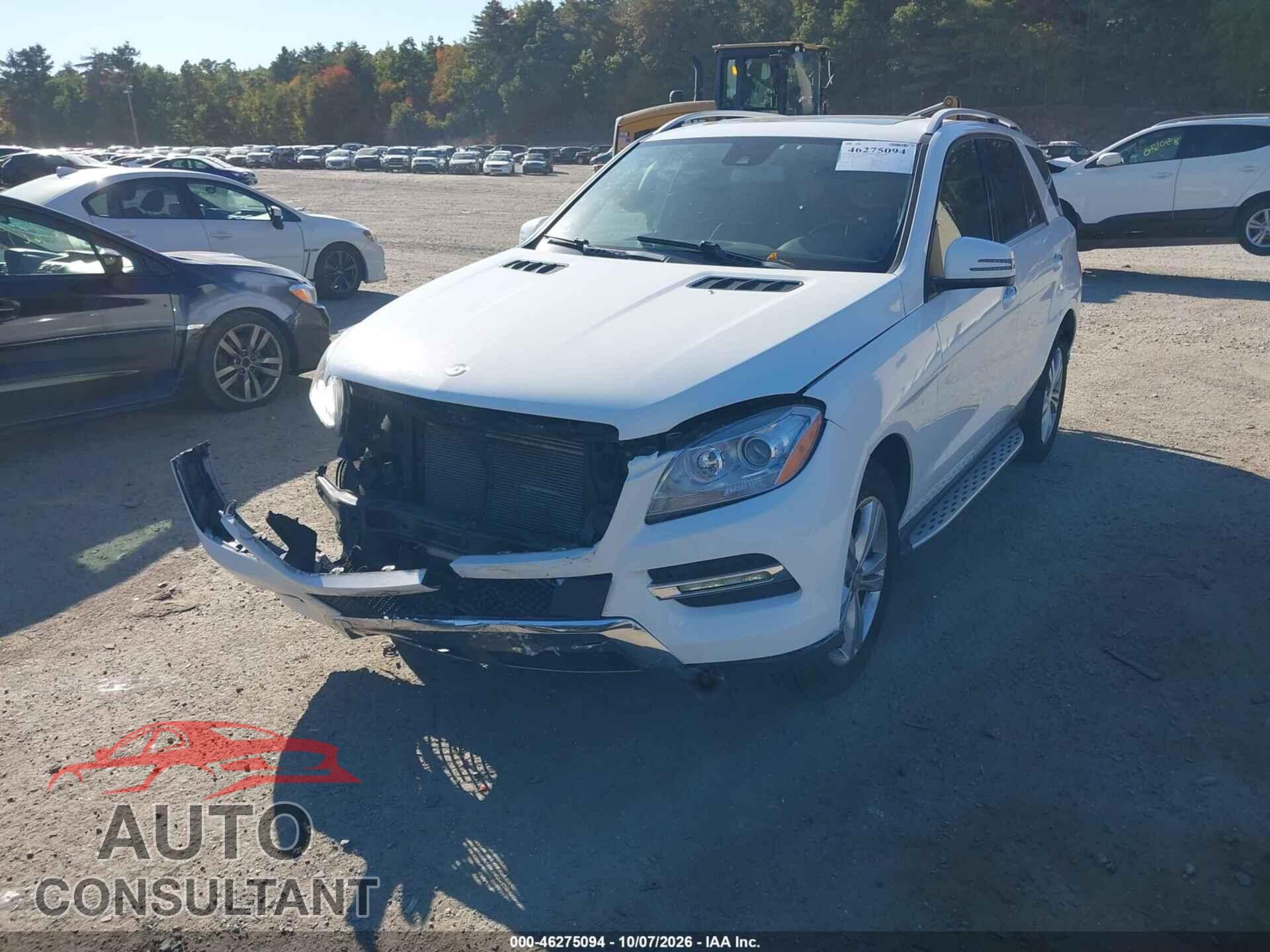 MERCEDES-BENZ ML 350 2015 - 4JGDA5HB7FA466752