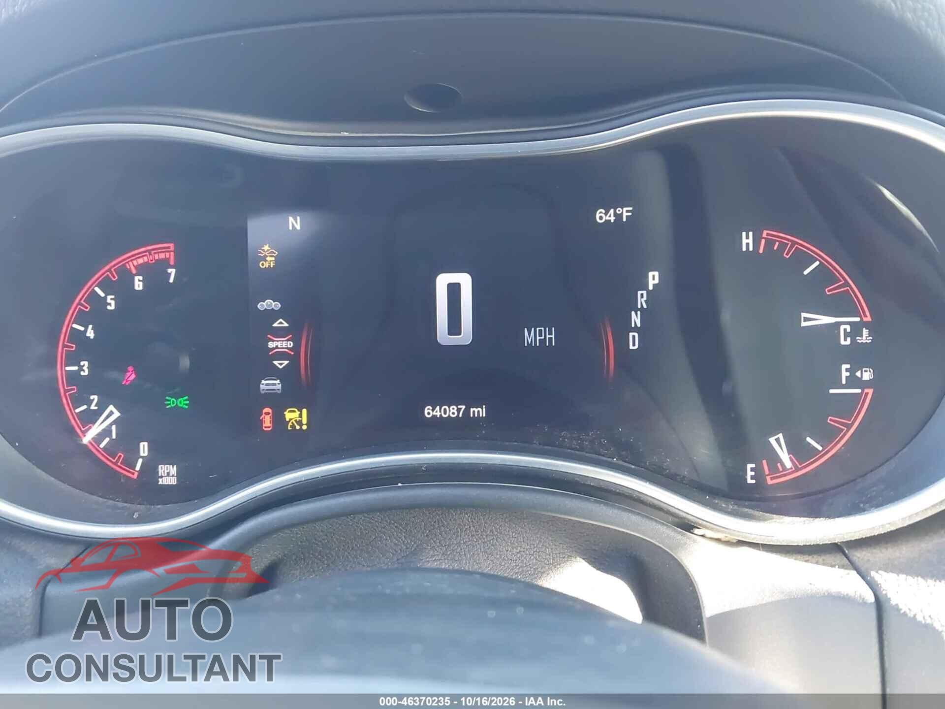 DODGE DURANGO 2020 - 1C4SDJETXLC345626
