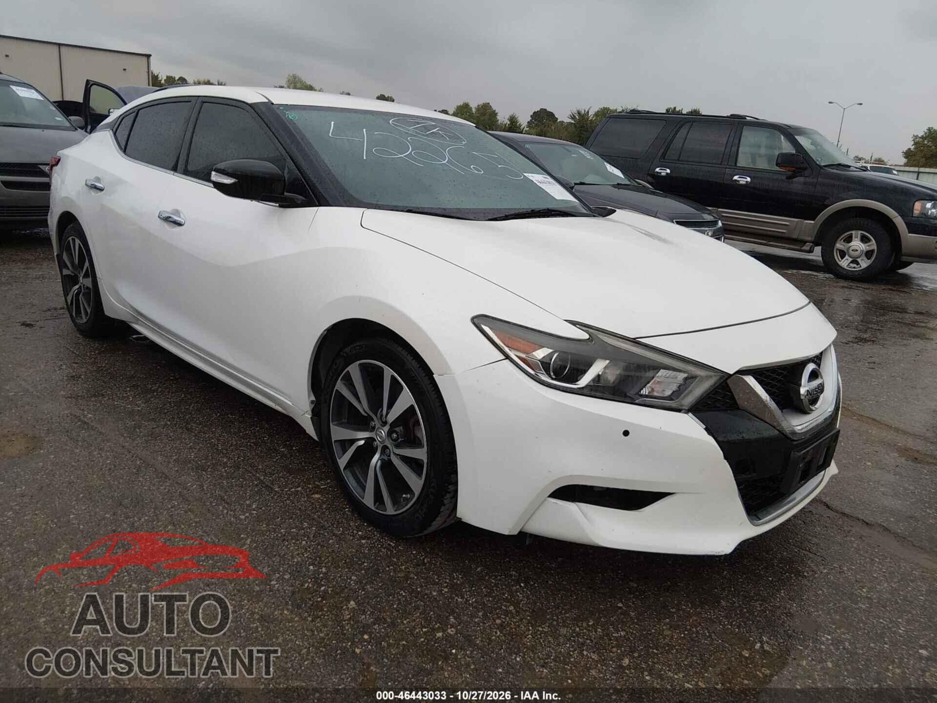 NISSAN MAXIMA 2017 - 1N4AA6AP1HC422651