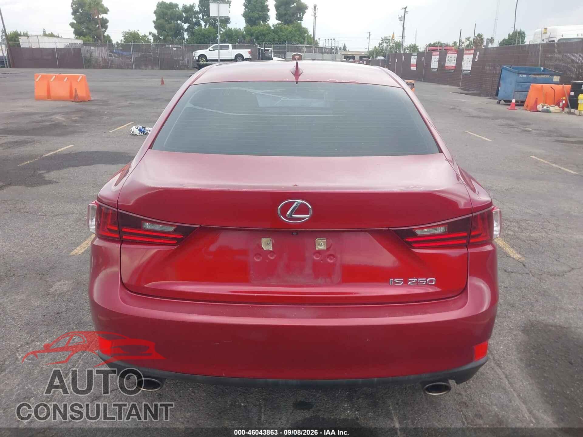 LEXUS IS 250 2014 - JTHBF1D2XE5000816