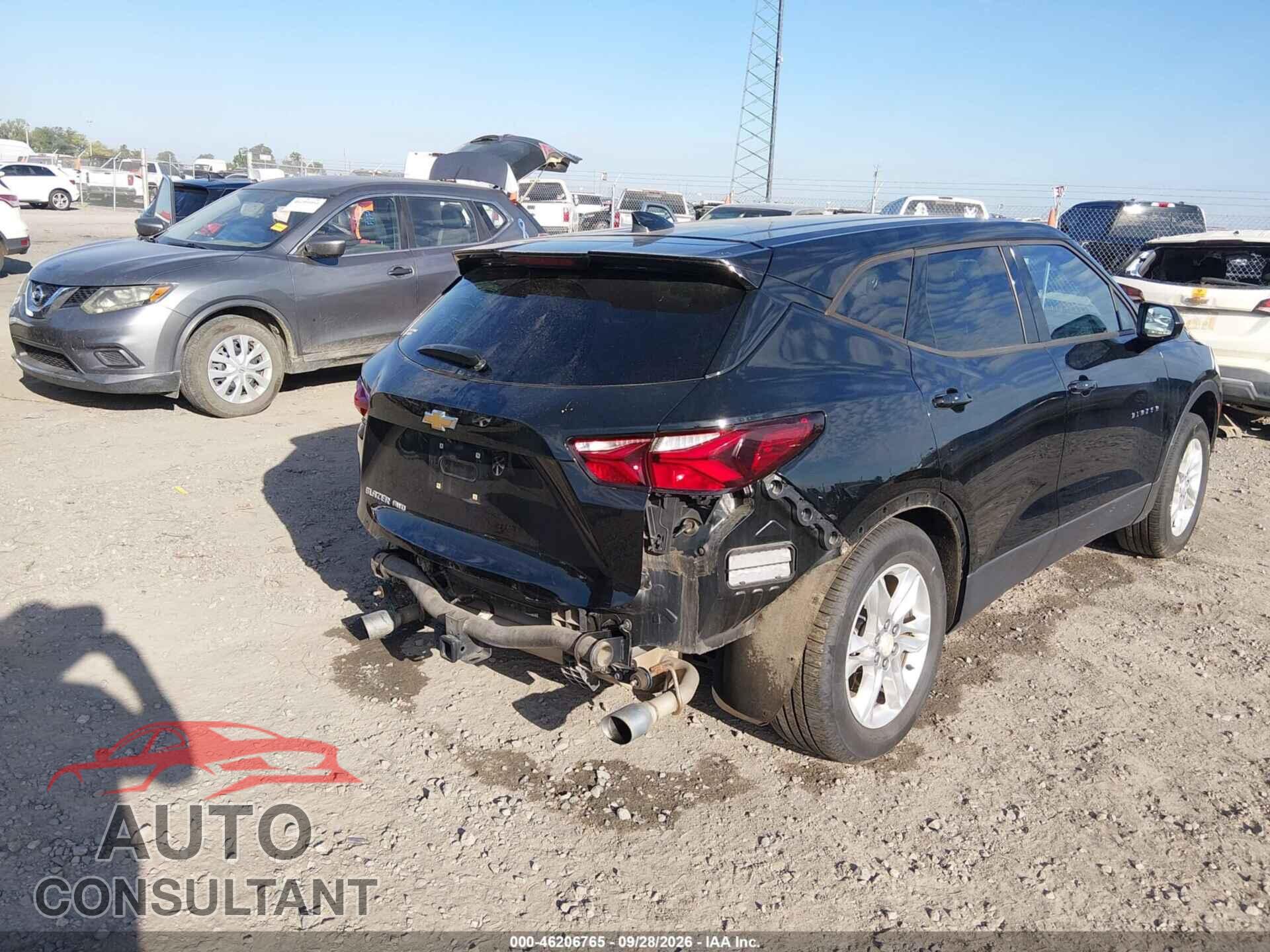 CHEVROLET BLAZER 2020 - 3GNKBHRS2LS532893